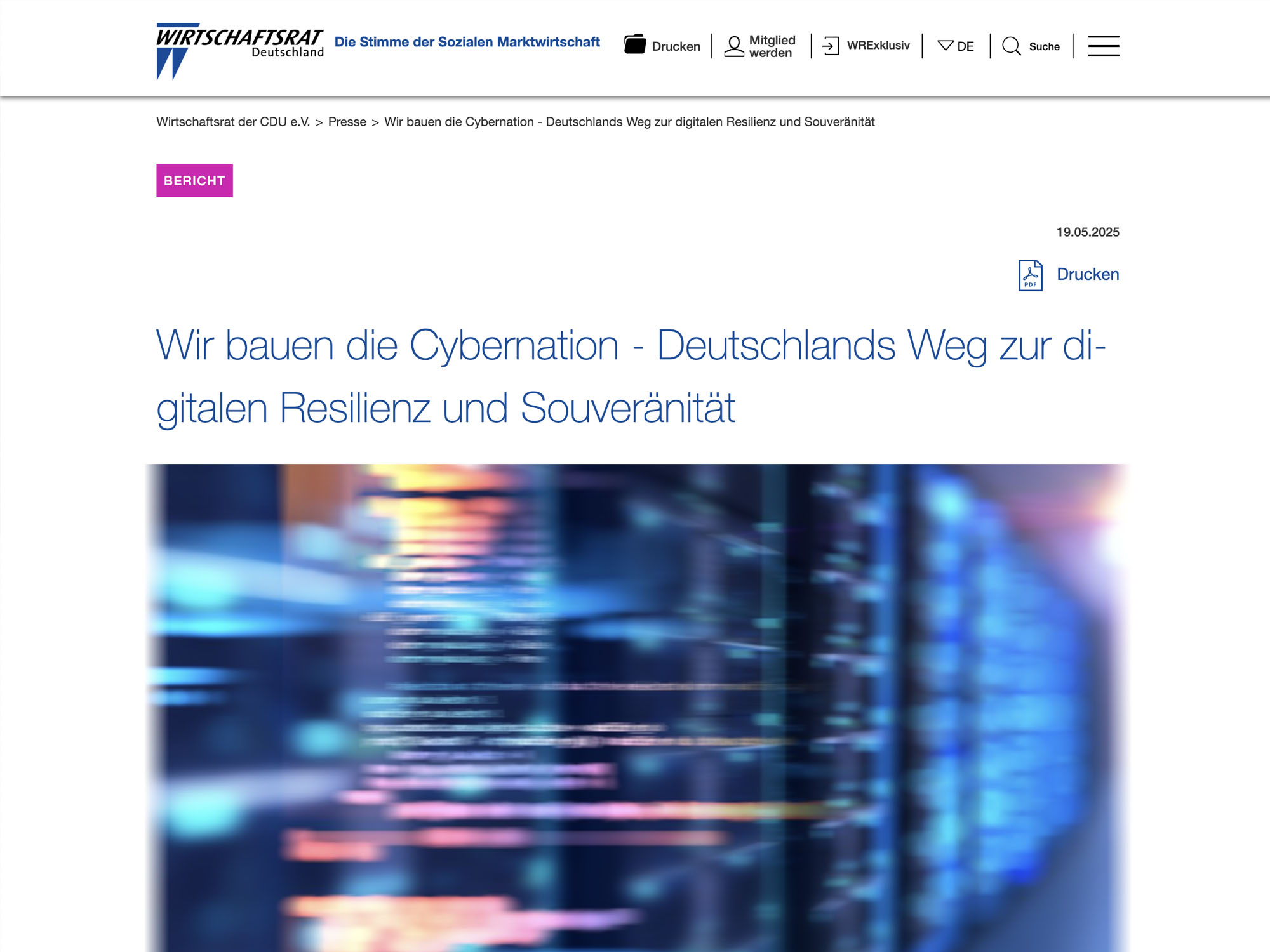 Cybernation 2025 screenshot