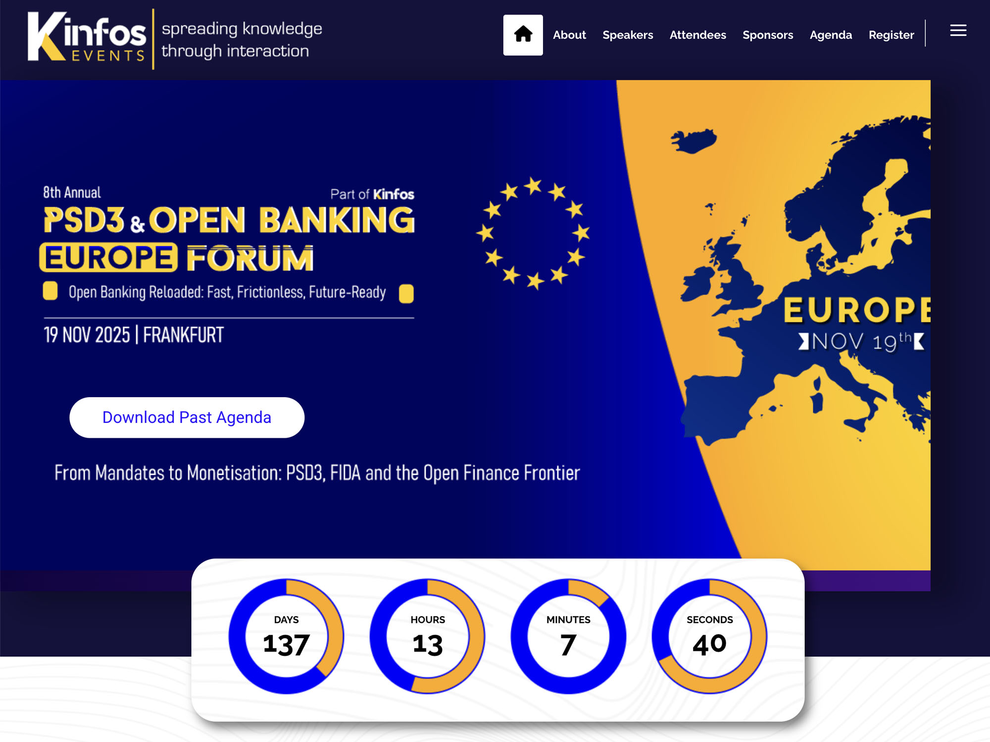PSD3 & Open Banking Frankfurt website