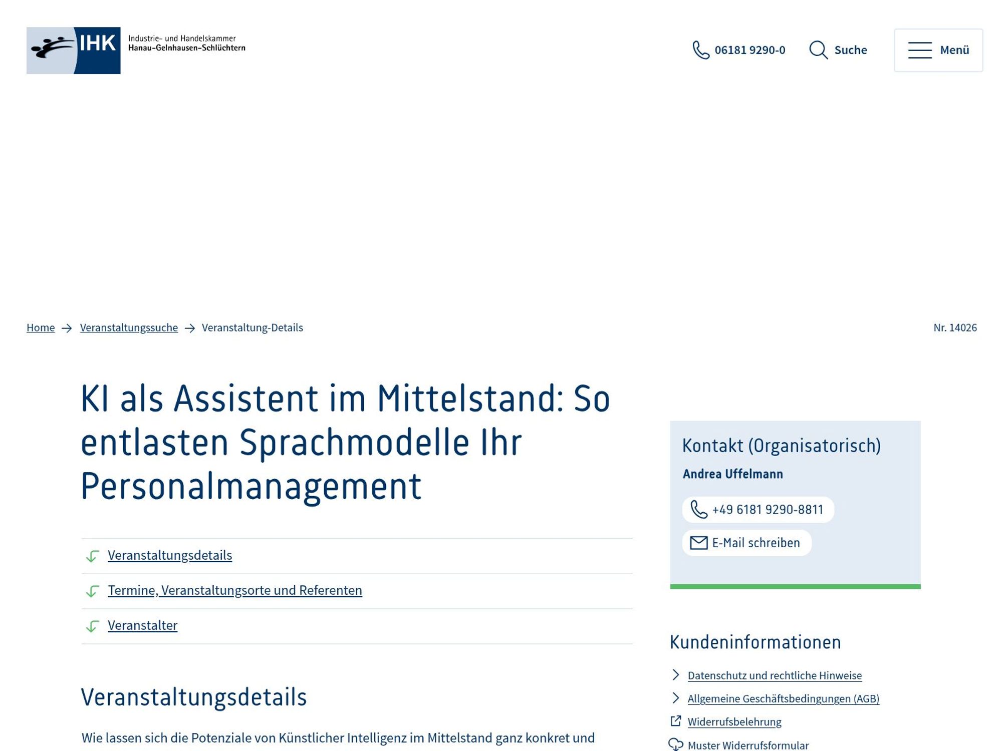 KI als Assistent im Mittelstand: So entlasten Sprachmodelle Ihr Personalmanagement website