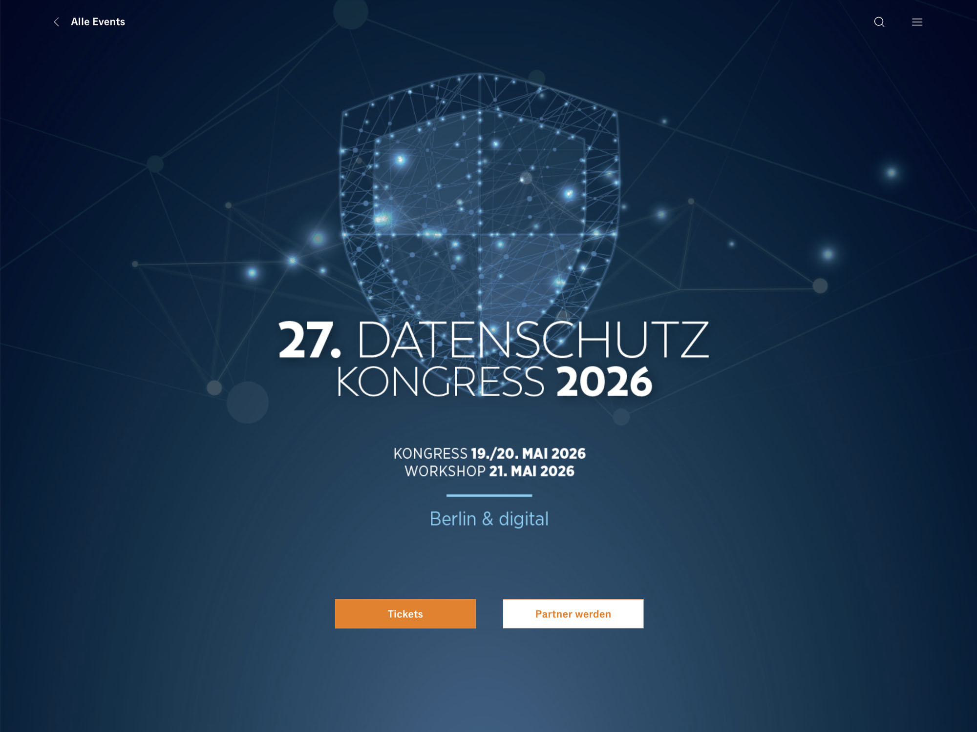 27. Datenschutzkongress 2026 - Euroforum Jahrestagung website