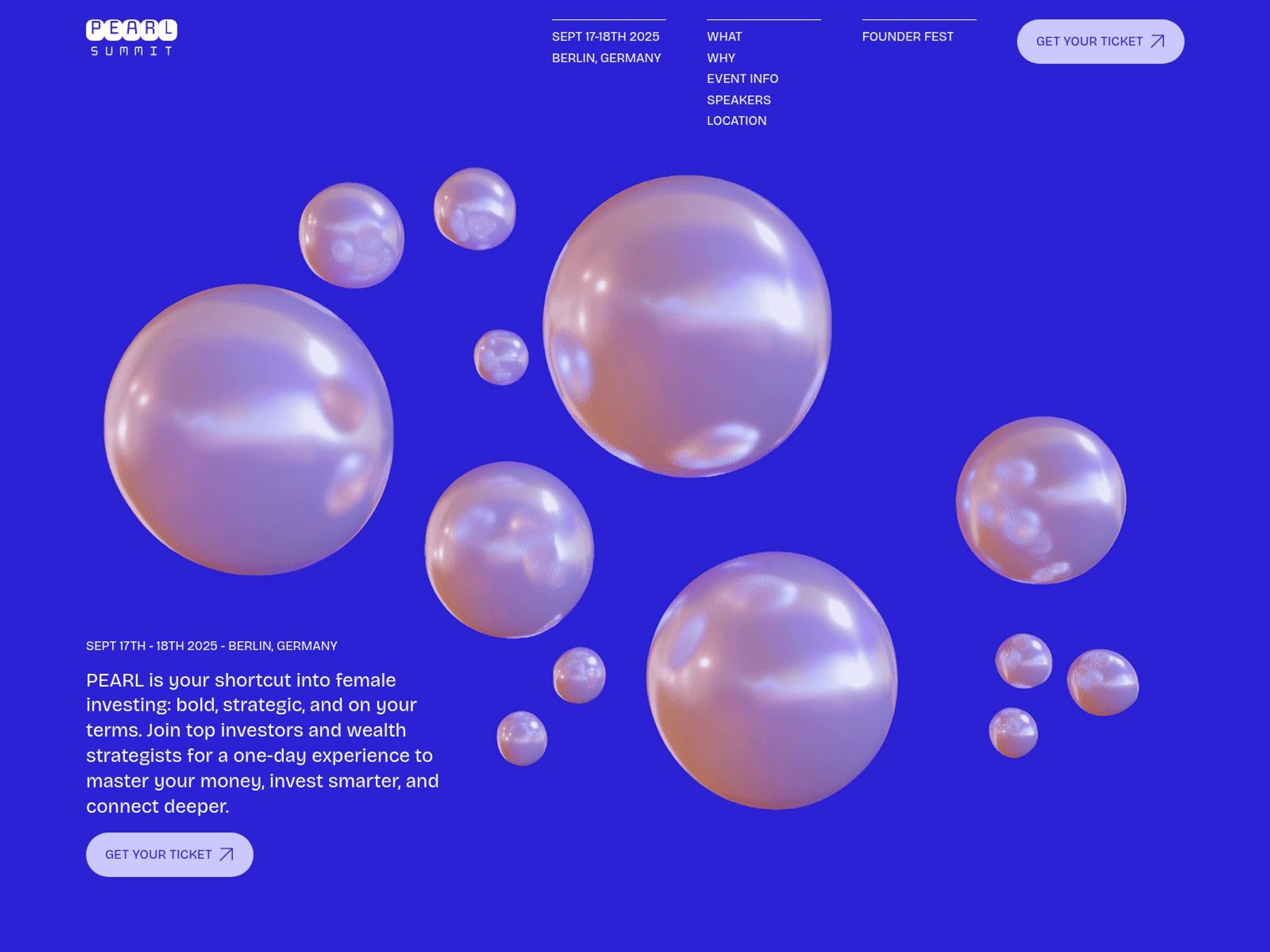 PEARL Summit 2025 website