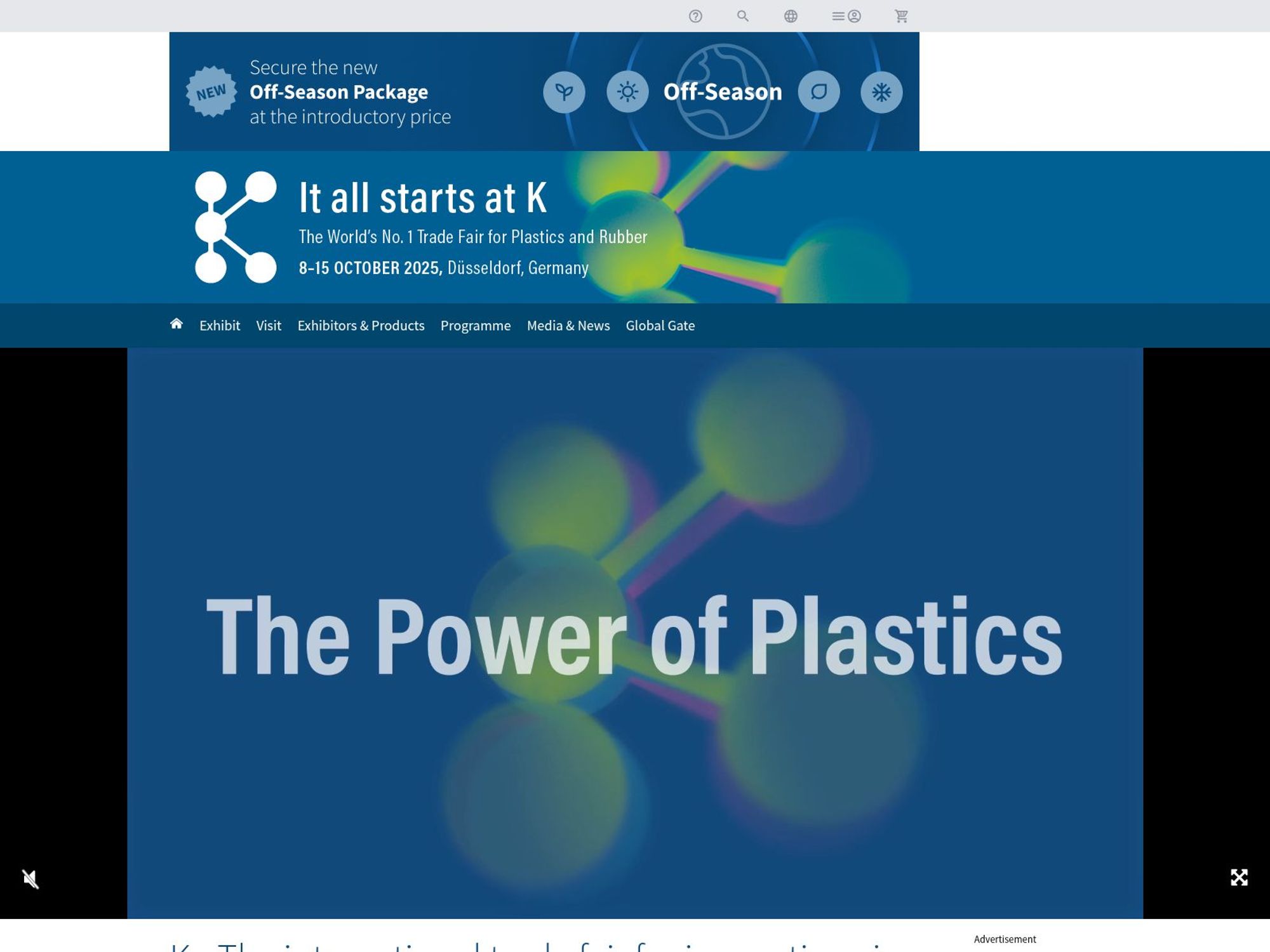 K 2025 website