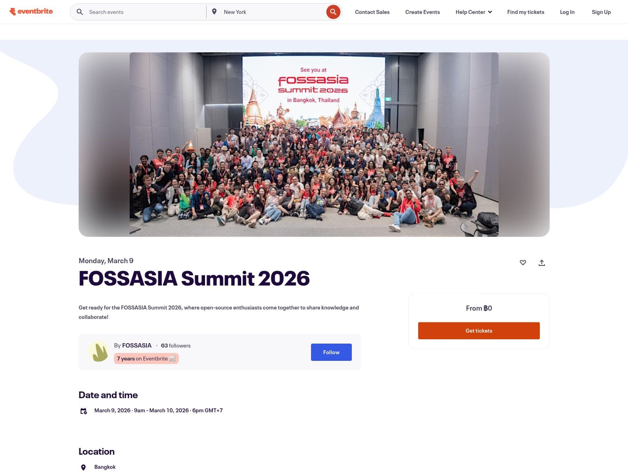 FOSSASIA Summit 2026 website