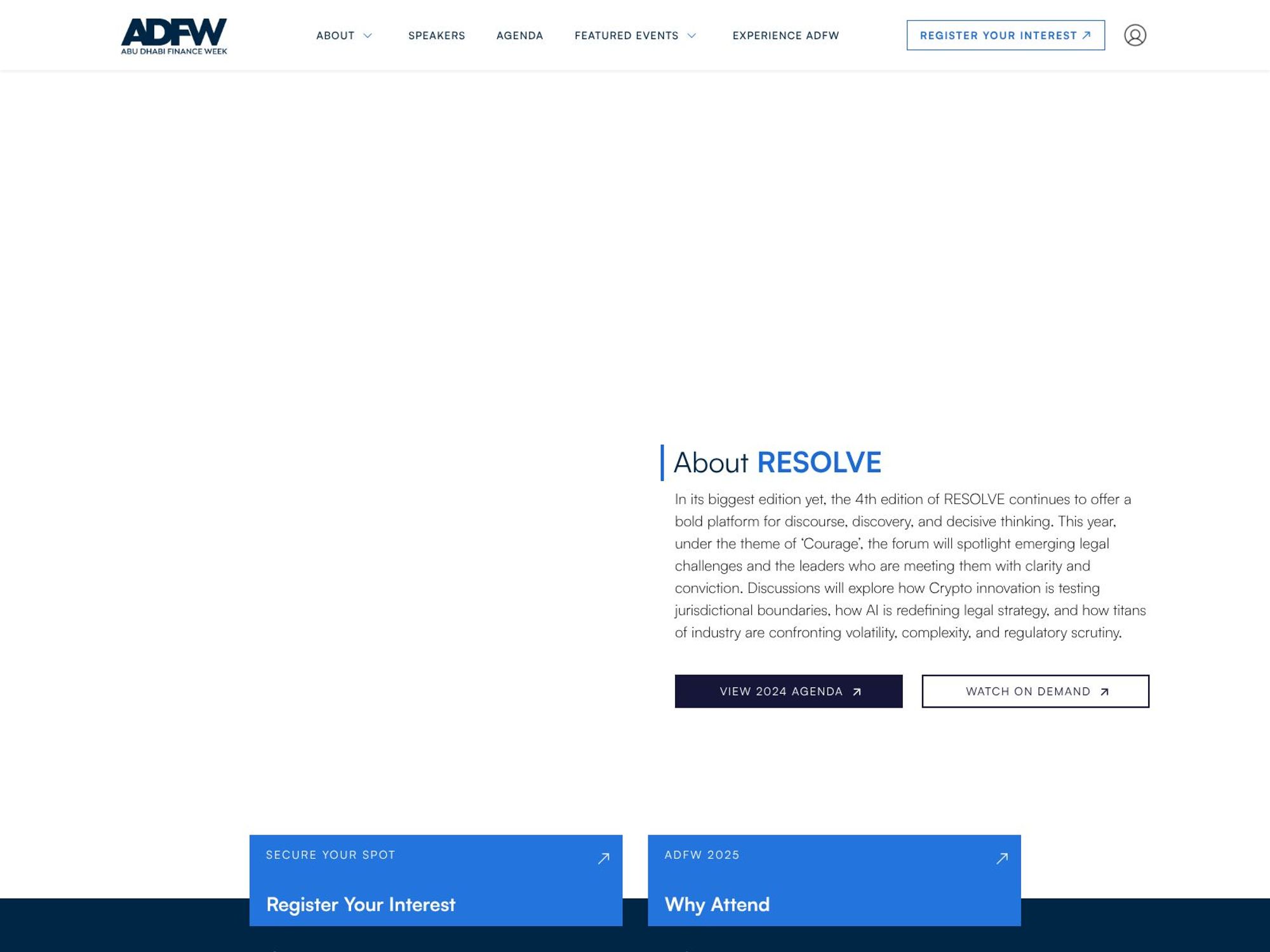 RESOLVE website