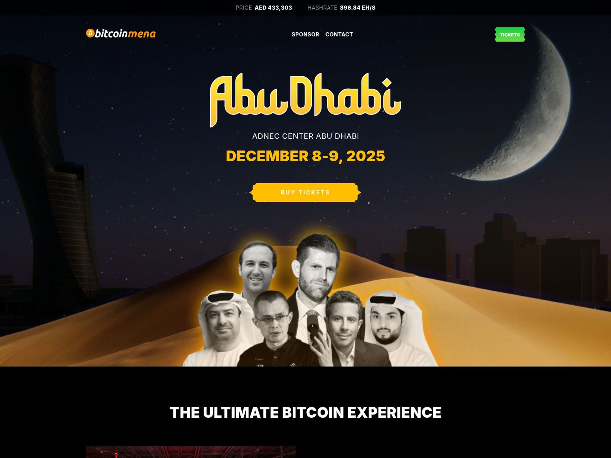 Bitcoin MENA website
