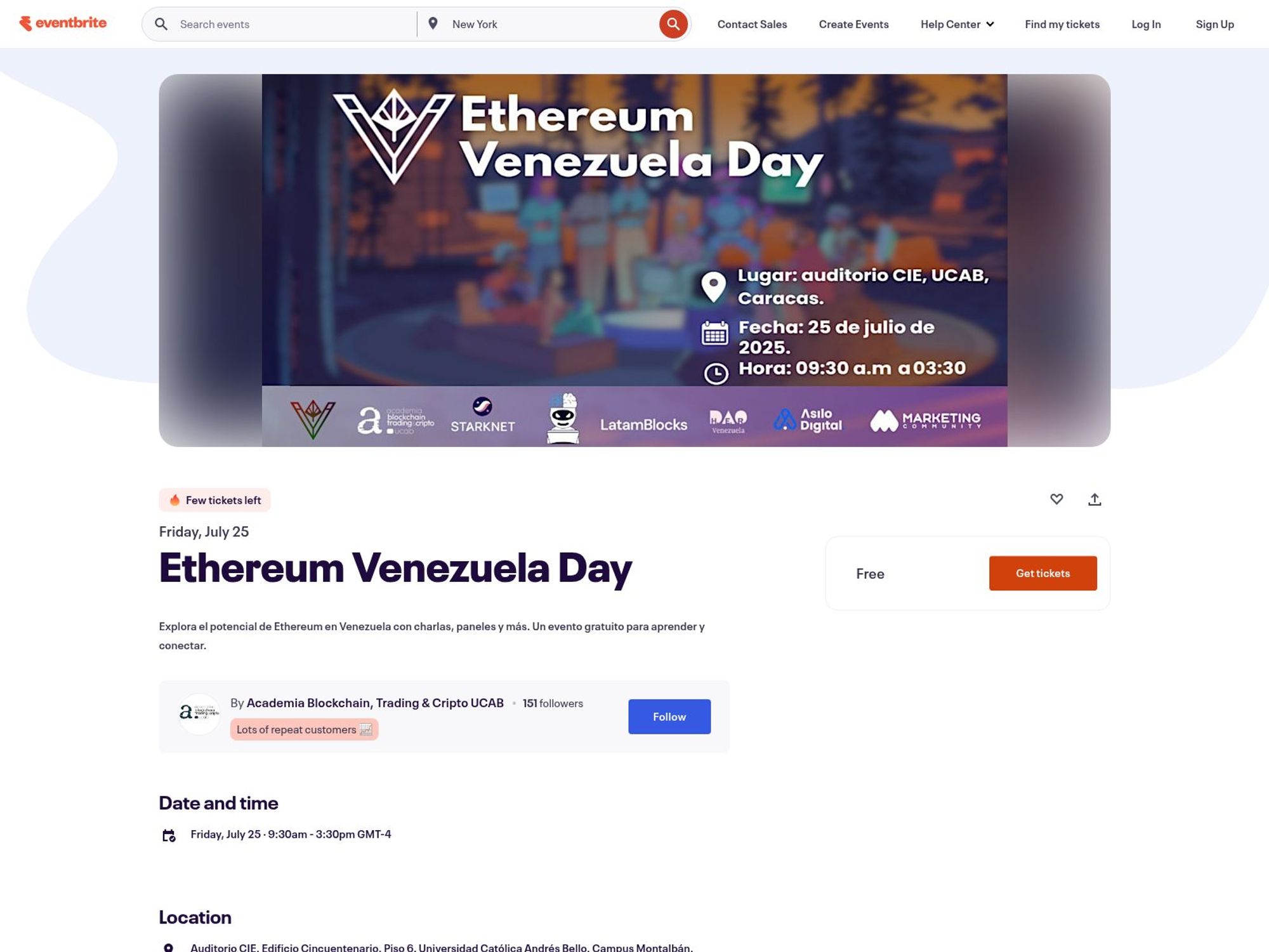 Ethereum Venezuela Day screenshot