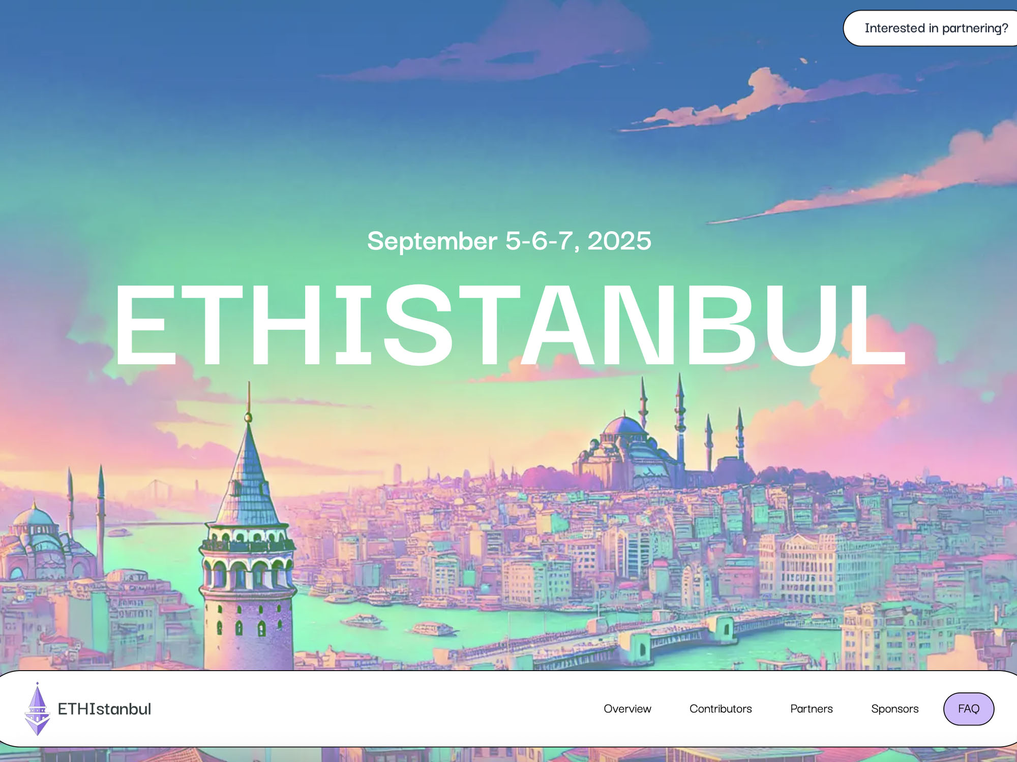 ETHIstanbul website