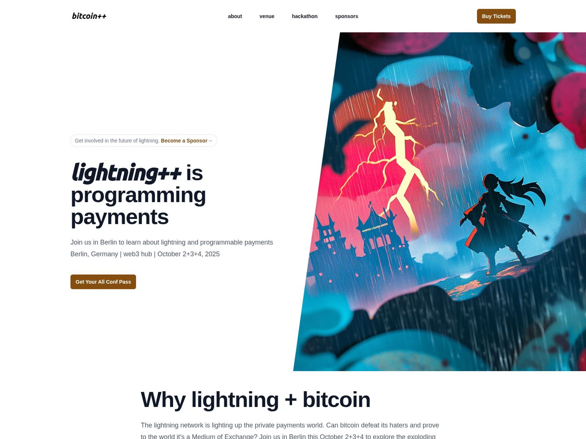lightning++ Berlin website