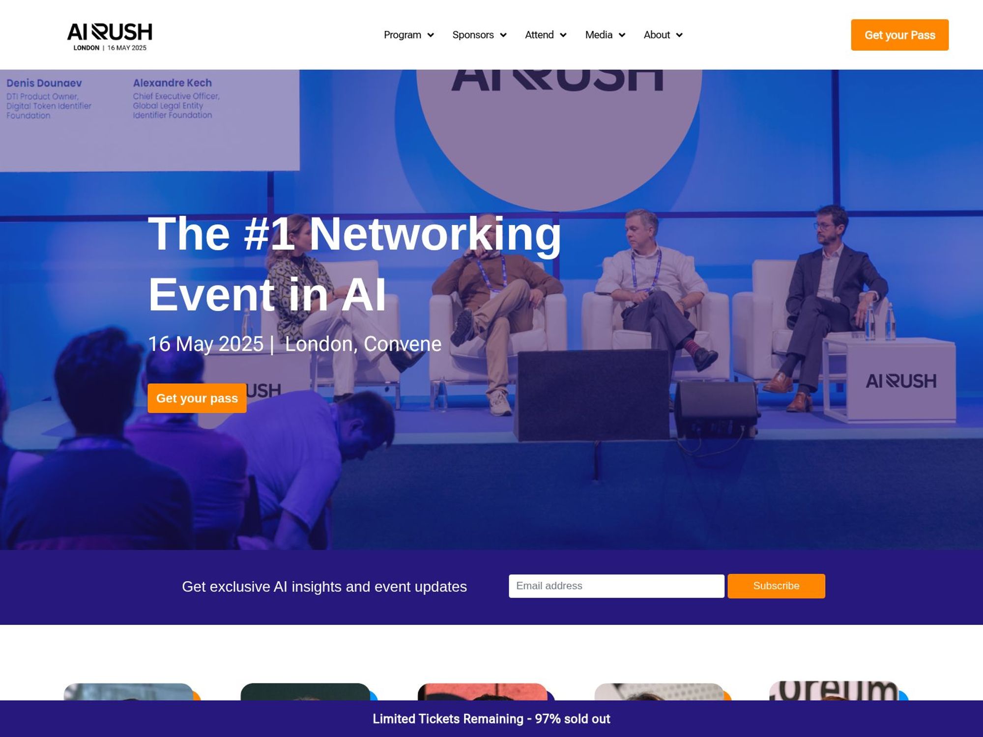 AI Rush 2026 website