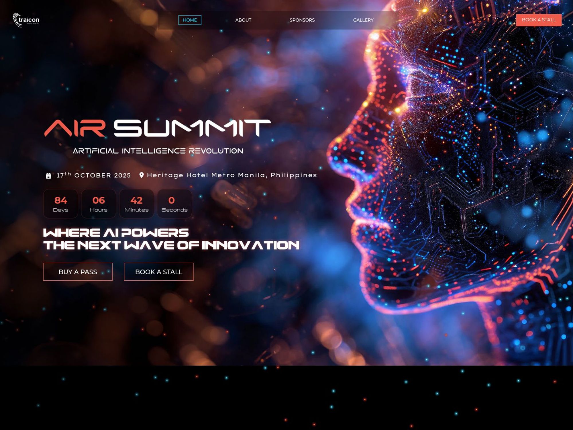 AI Revolution Summit Philippines 2025 website