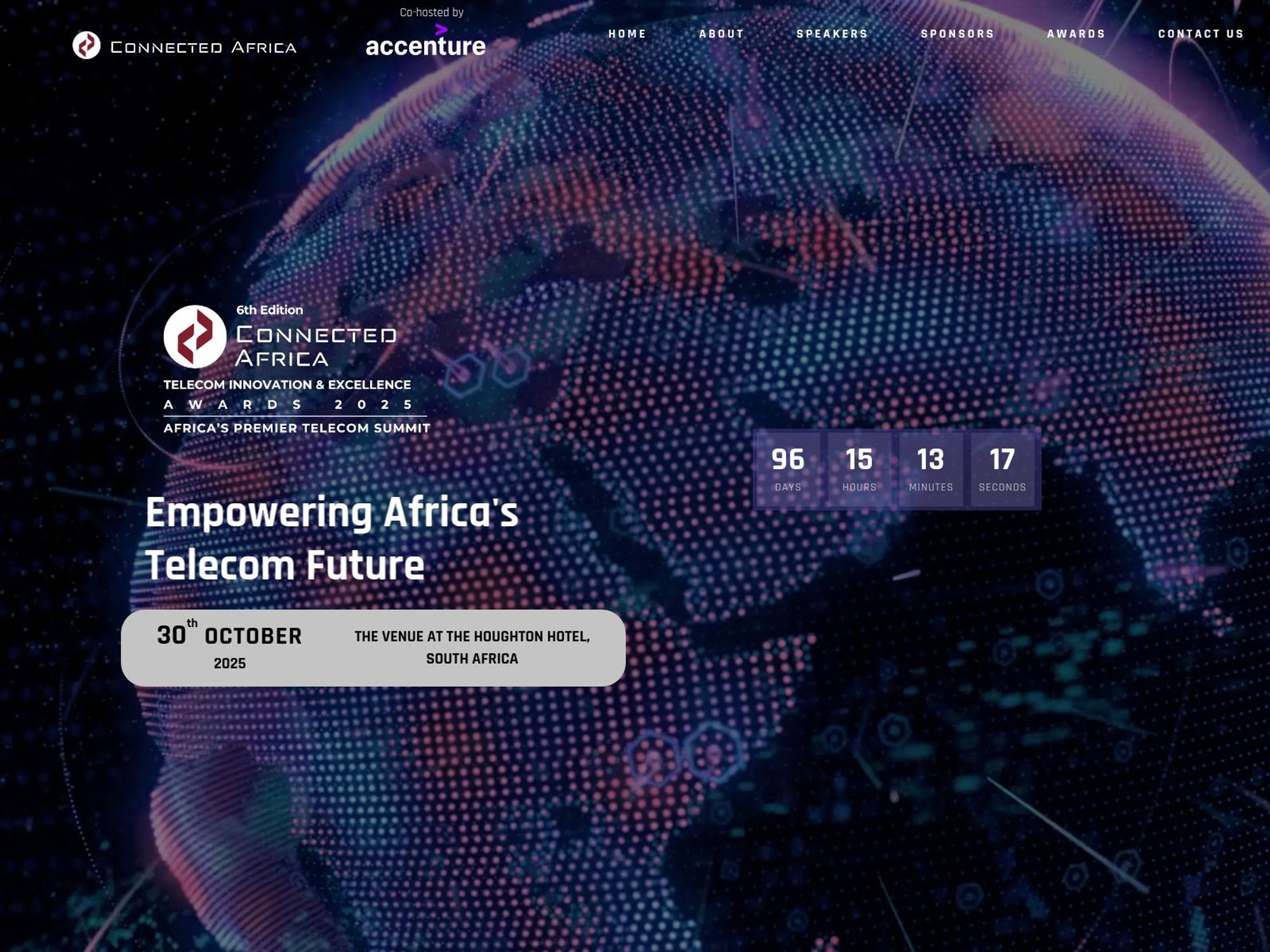Connected Africa website