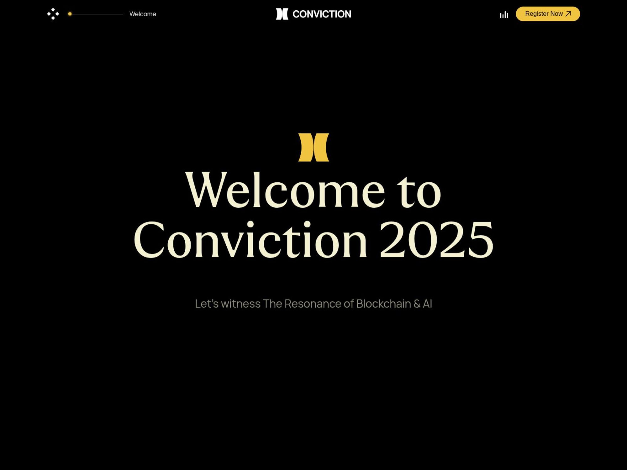 CONVICTION 2025 website