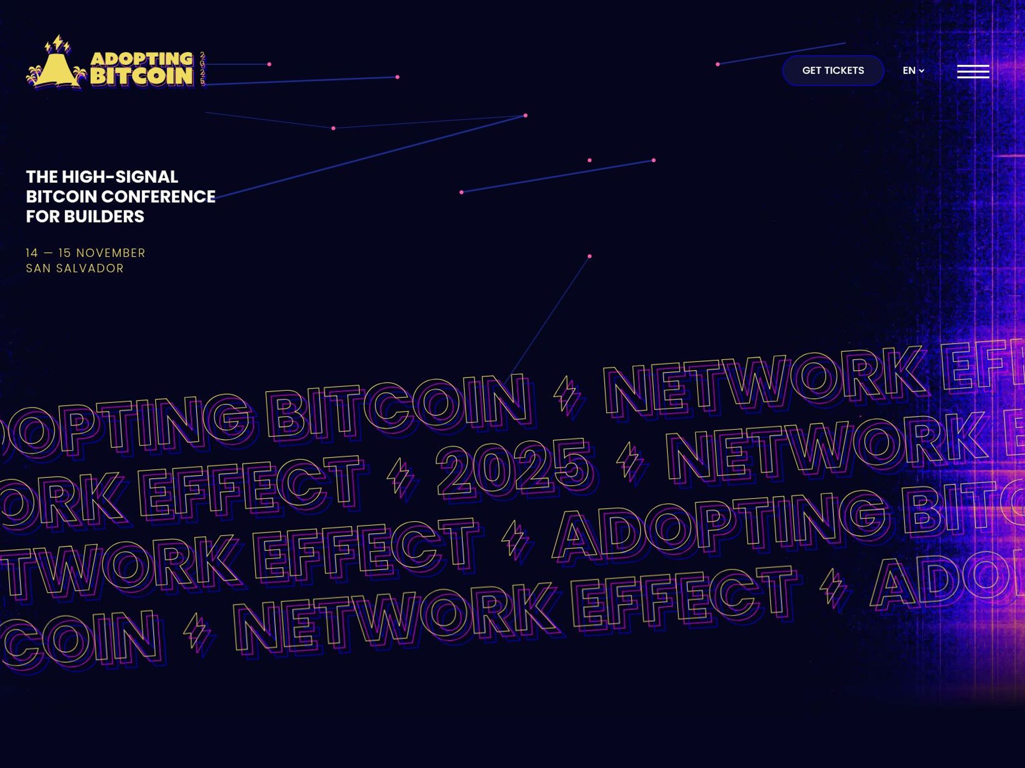 Adopting Bitcoin 2025 El Salvador website