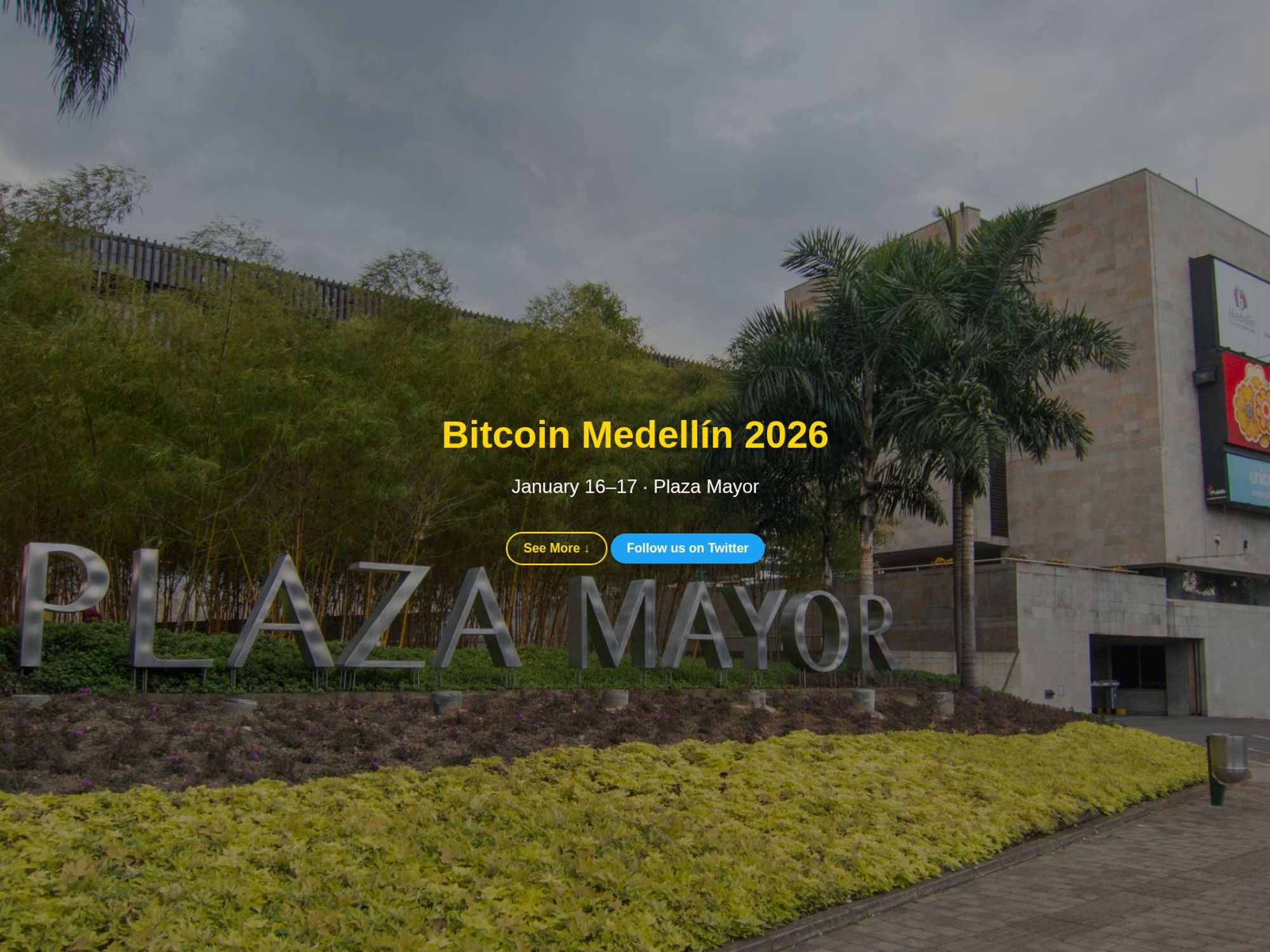 Bitcoin Medellín 2026 website