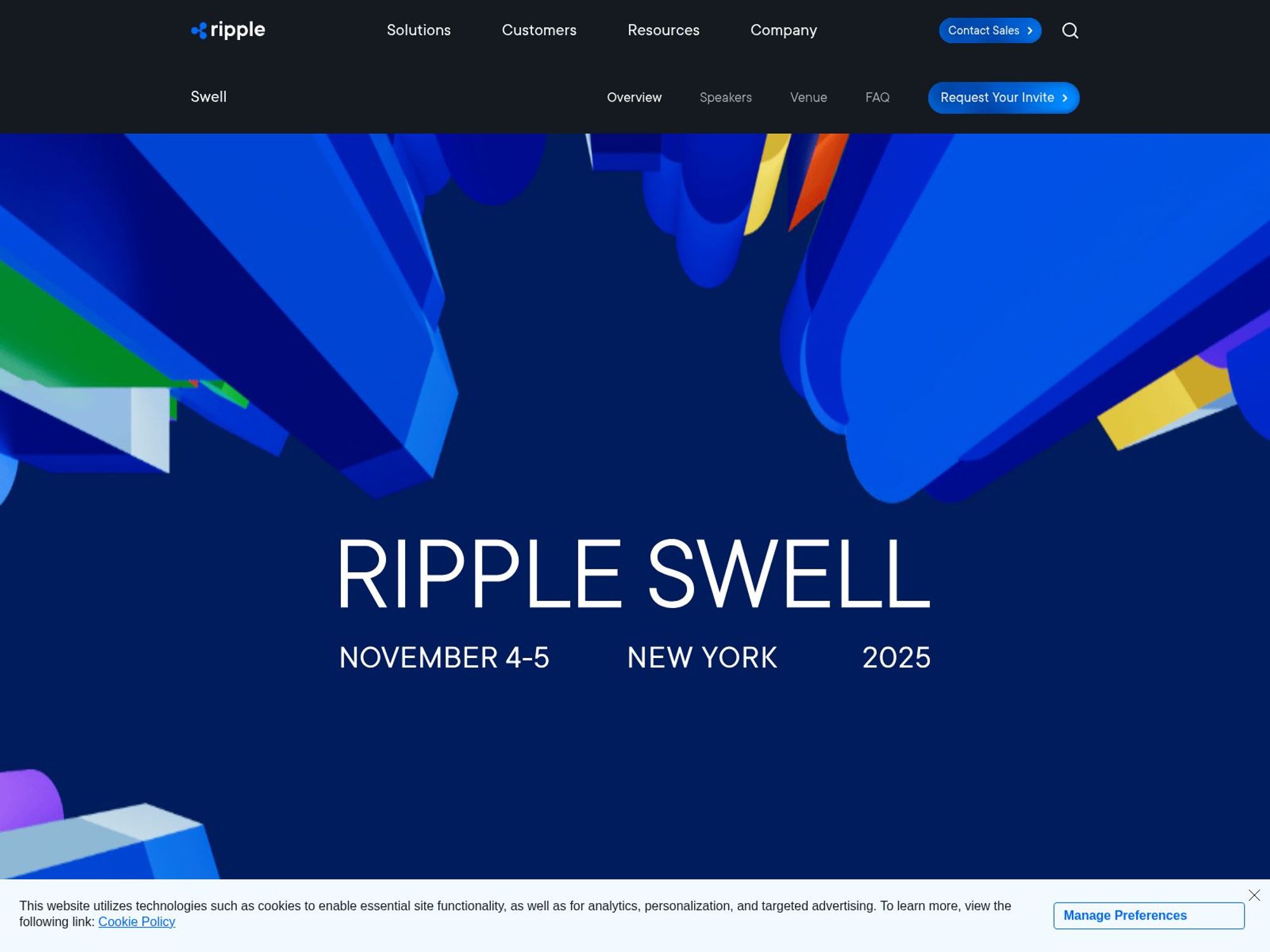 Ripple Swell 2025 website