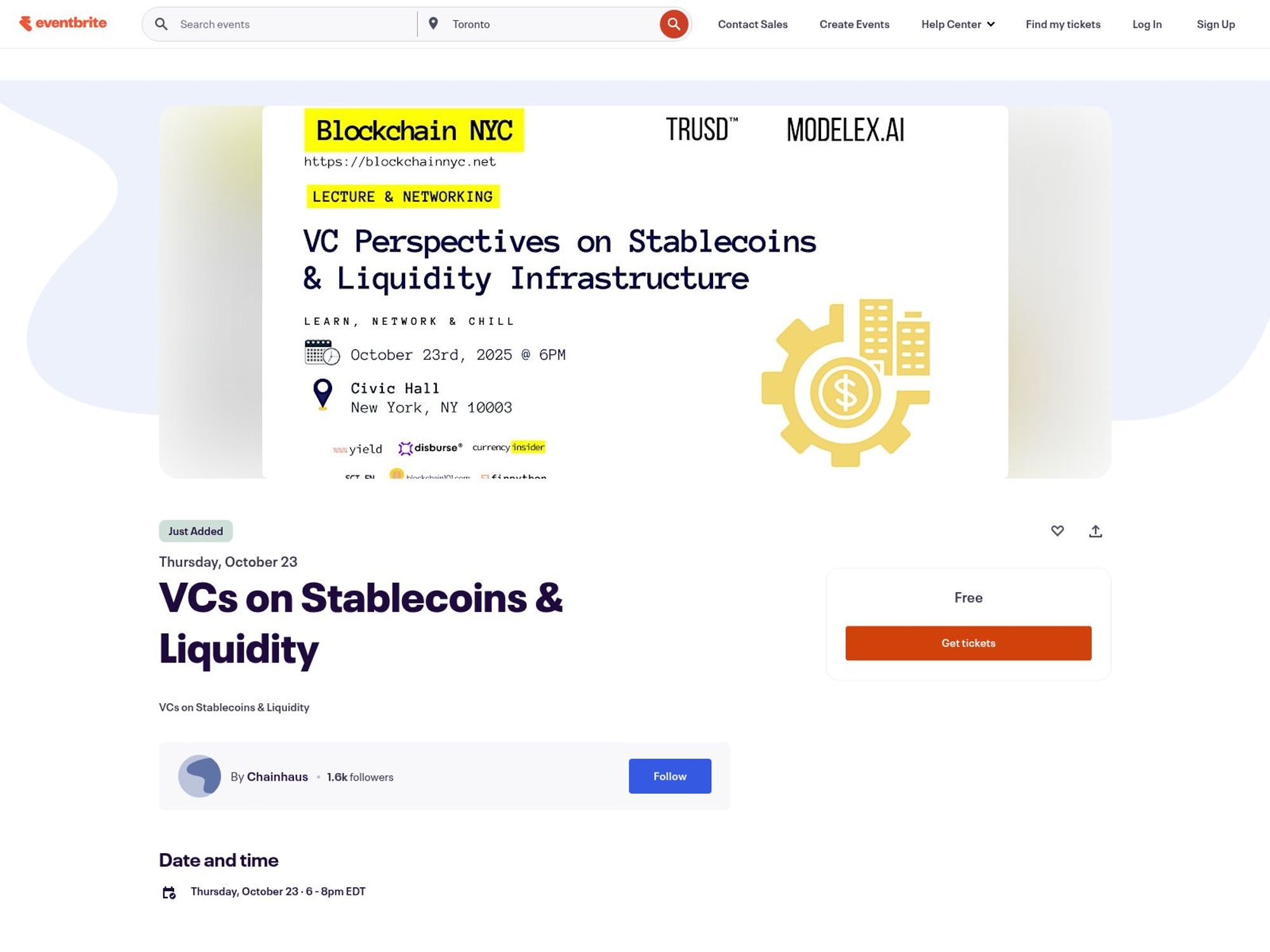 VCs on Stablecoins & Liquidity website