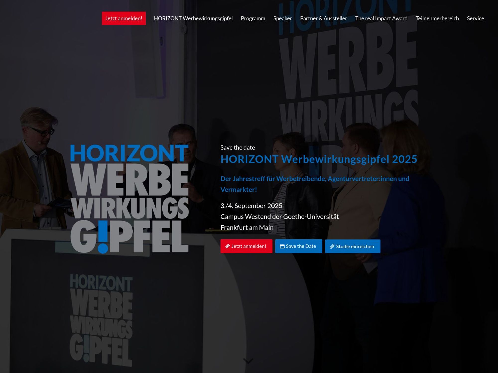 HORIZONT Werbewirkungsgipfel 2025 website