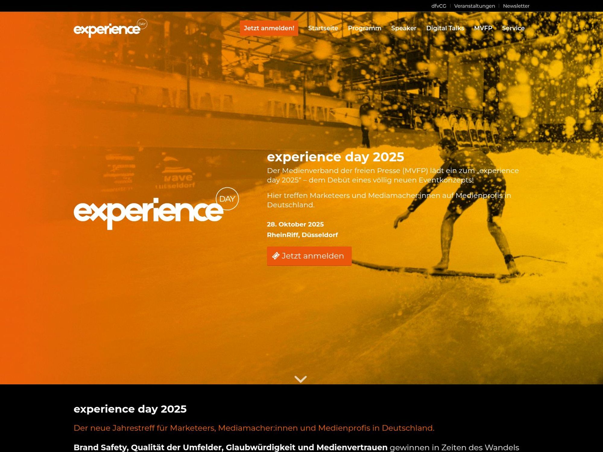 experience day 2025 website