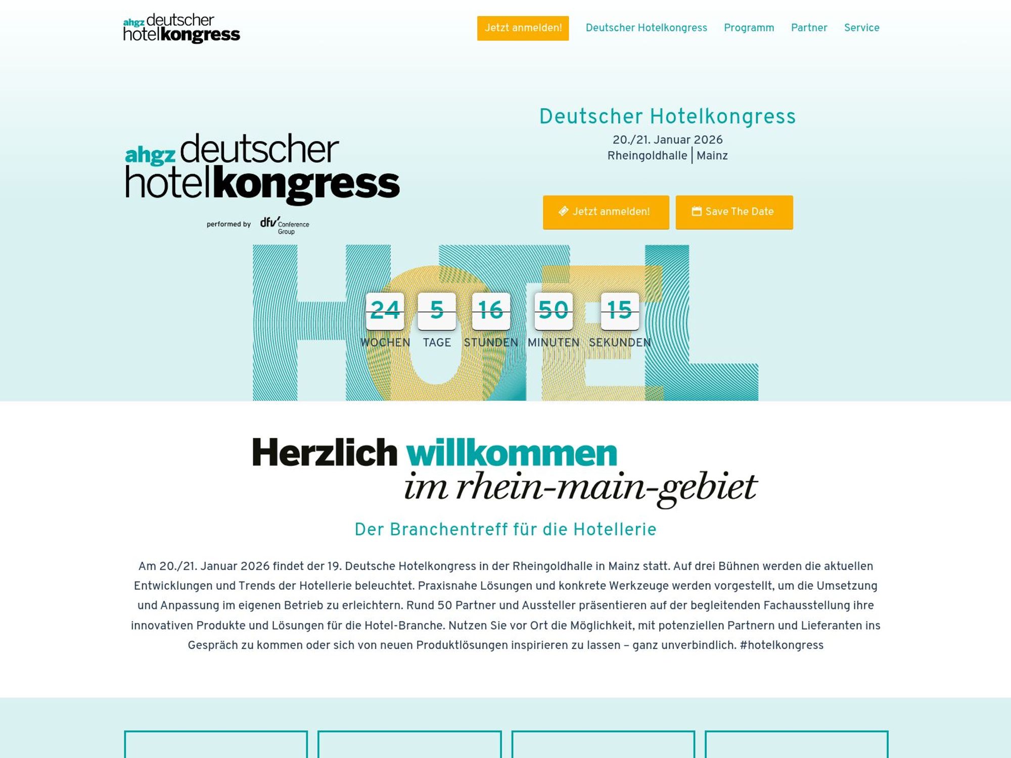 ahgz Deutscher Hotelkongress website