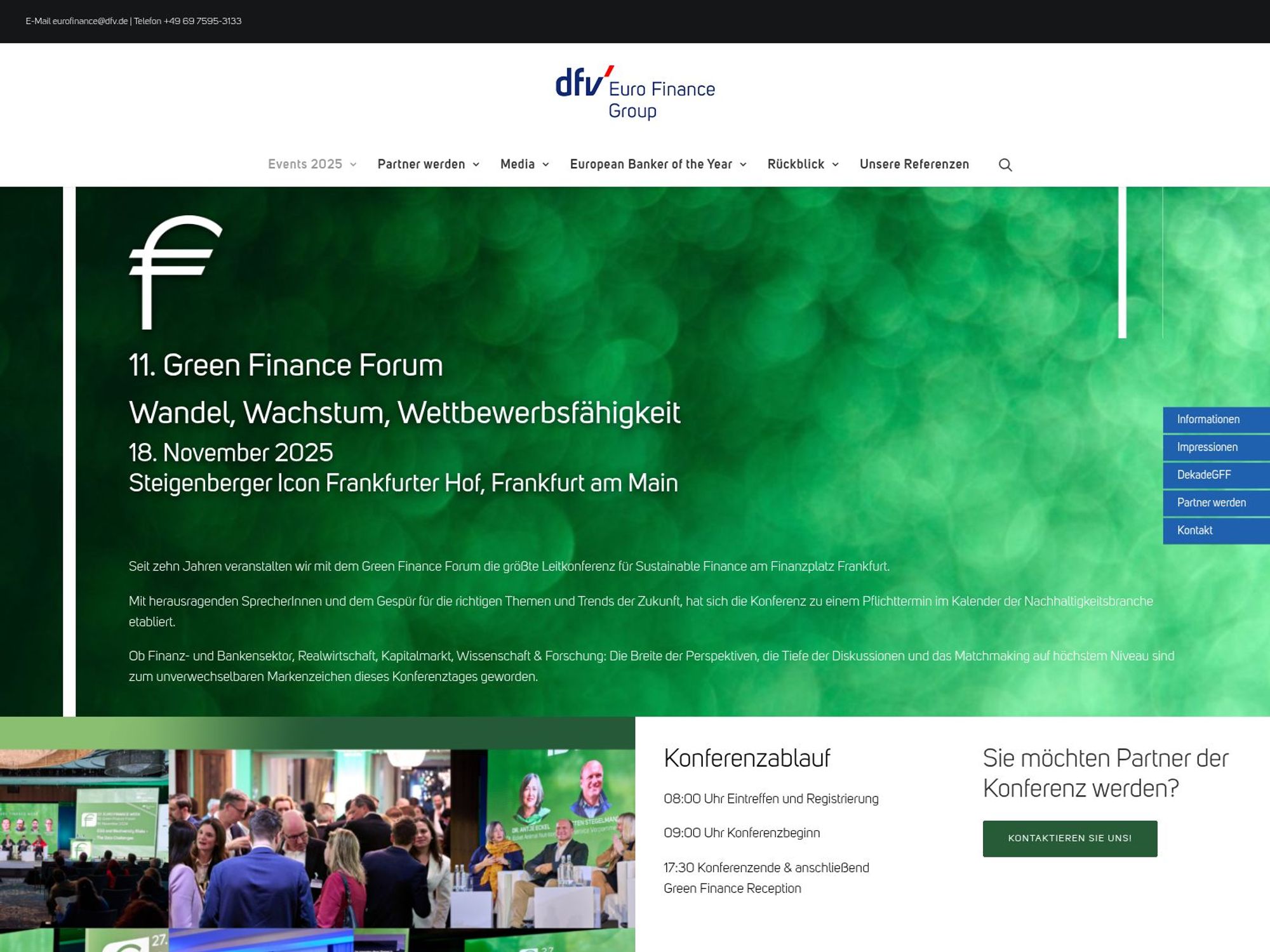 11. Green Finance Forum - EURO FINANCE WEEK website