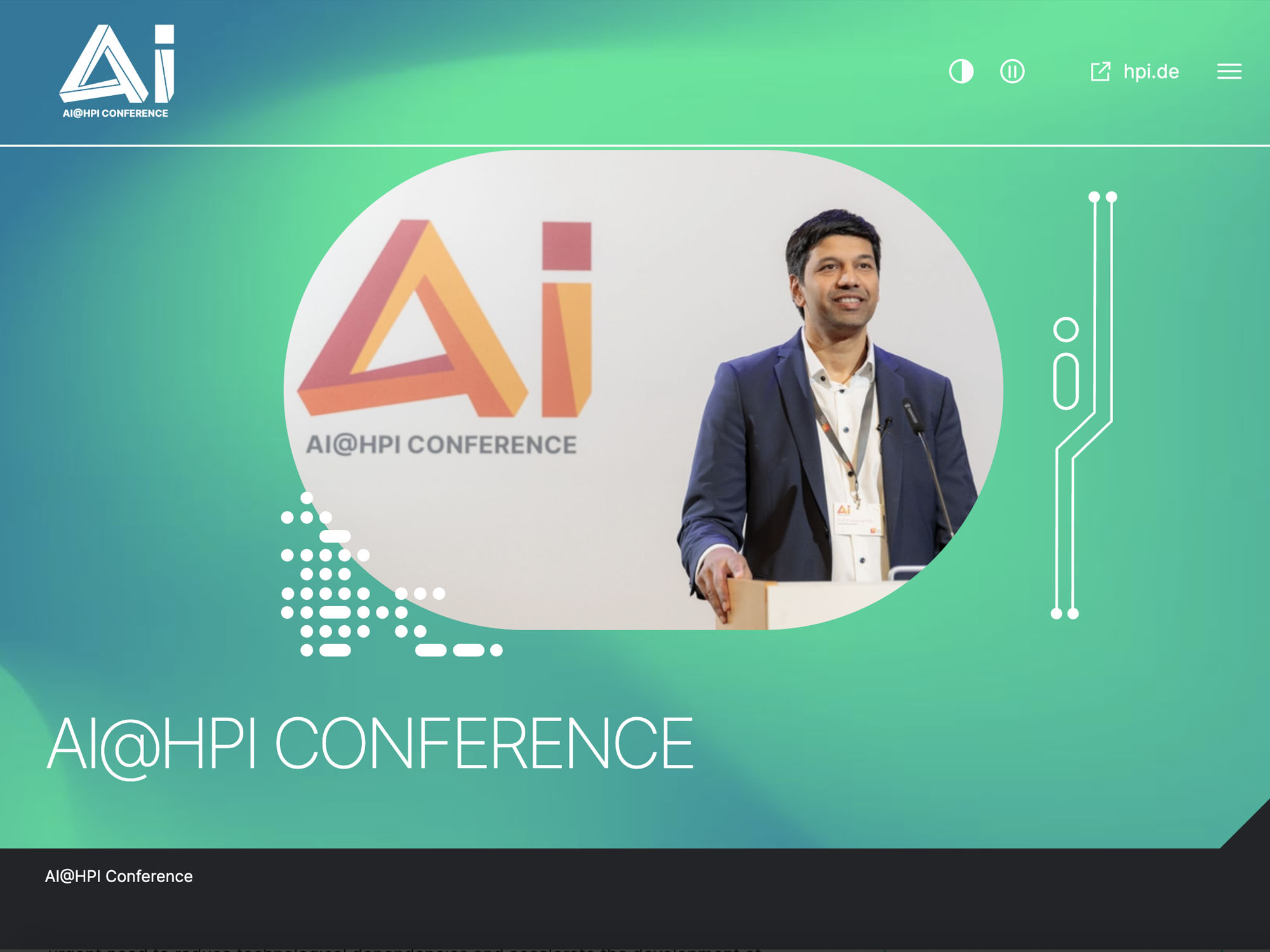 AI@HPI Conference website