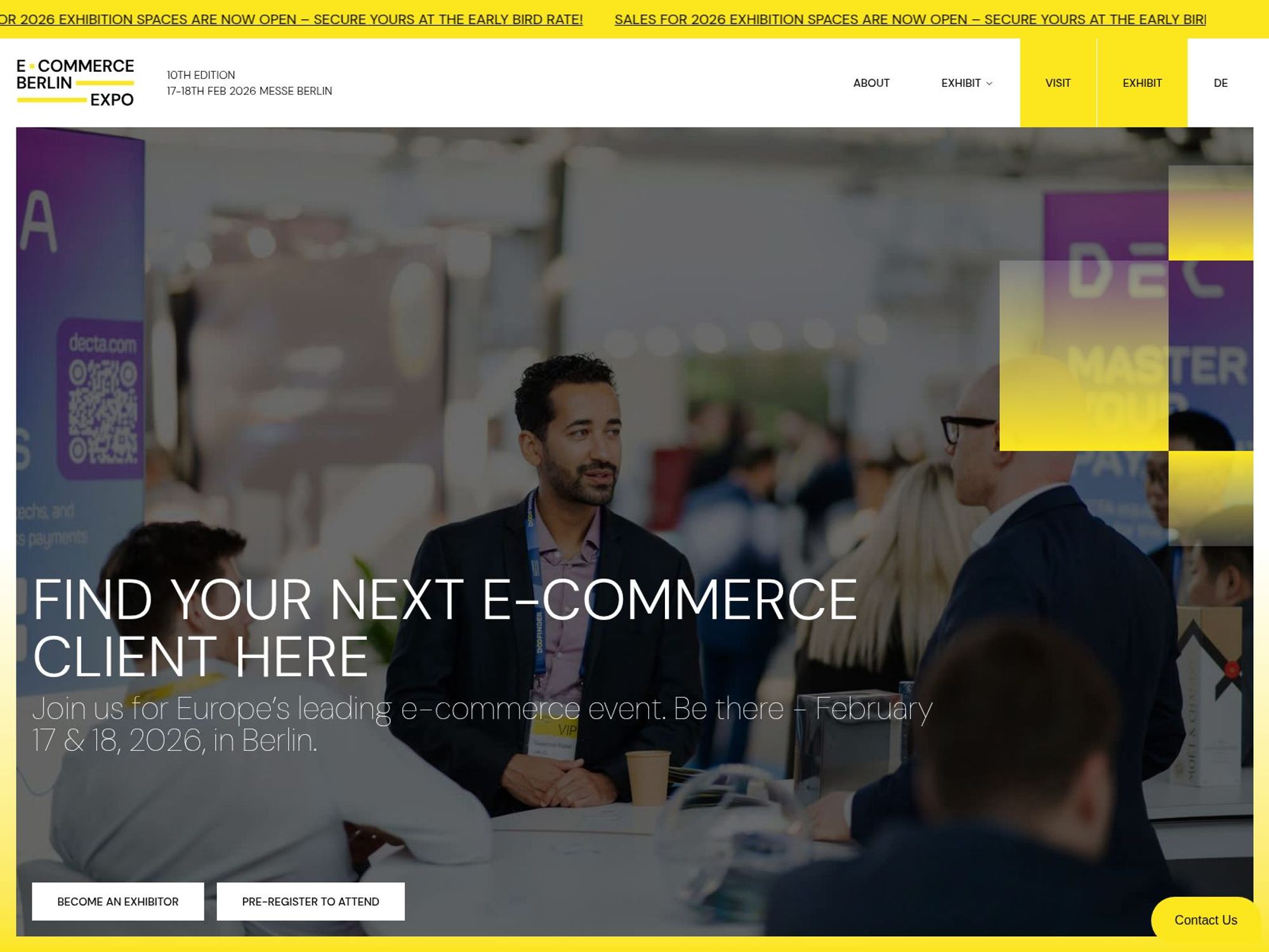 10th e-Commerce Berlin Expo website