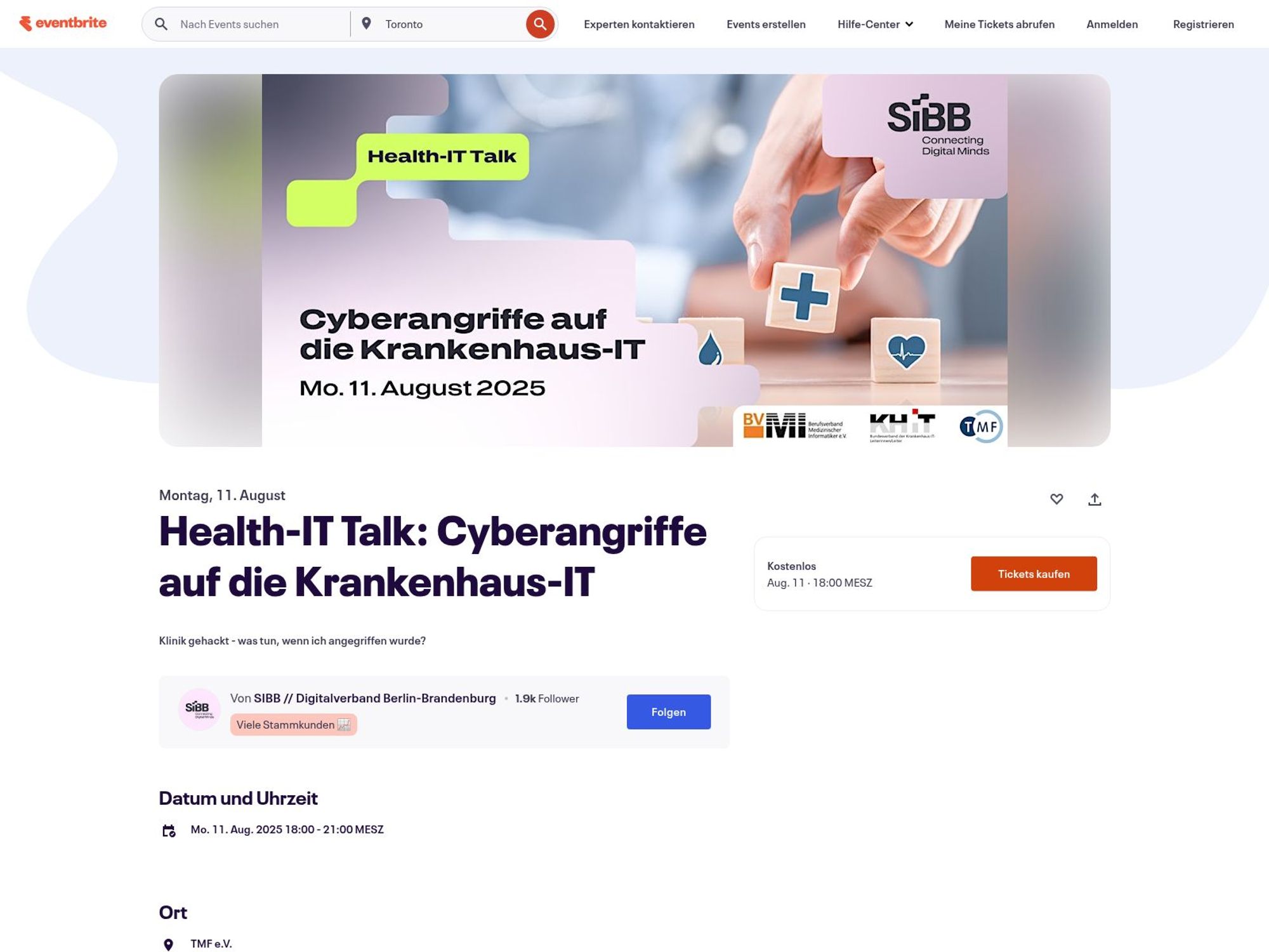 Health-IT Talk: Cyberangriffe auf die Krankenhaus-IT website
