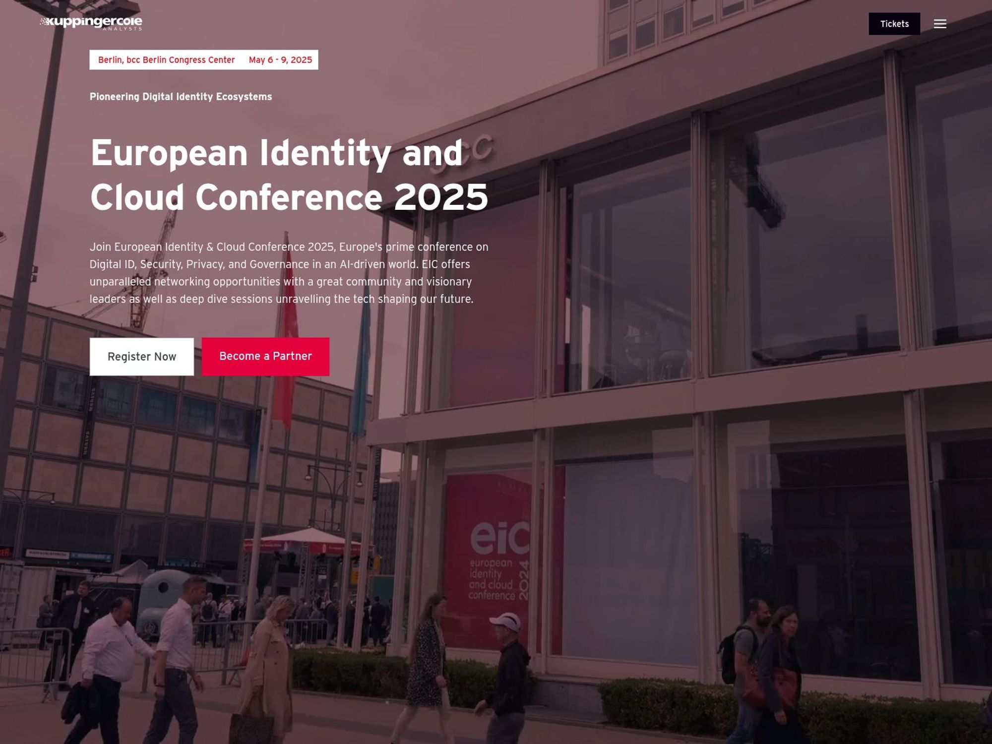 European Identity and Cloud Conference 2025 (EIC2025) screenshot