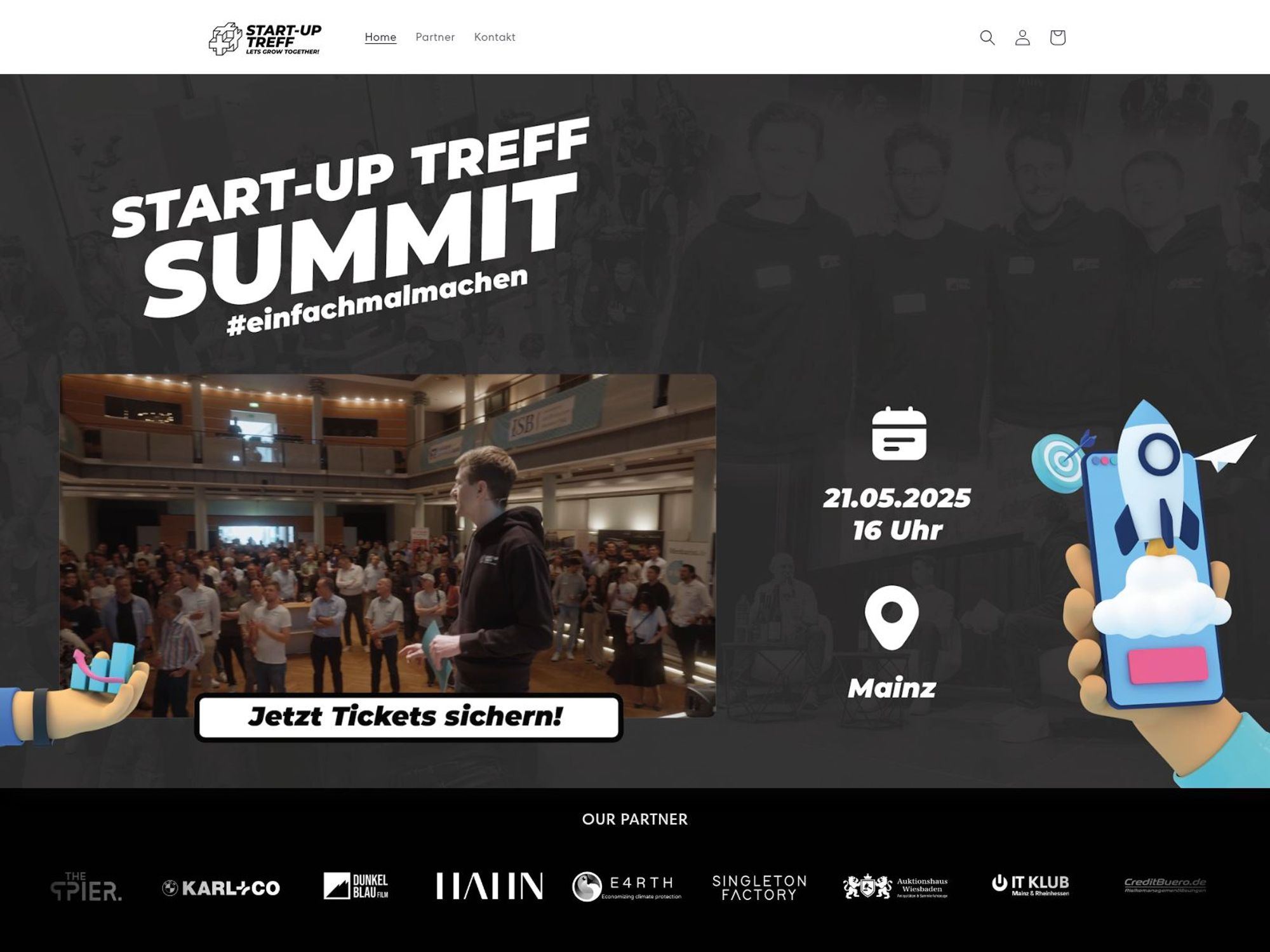 Start-Up Treff Summit screenshot