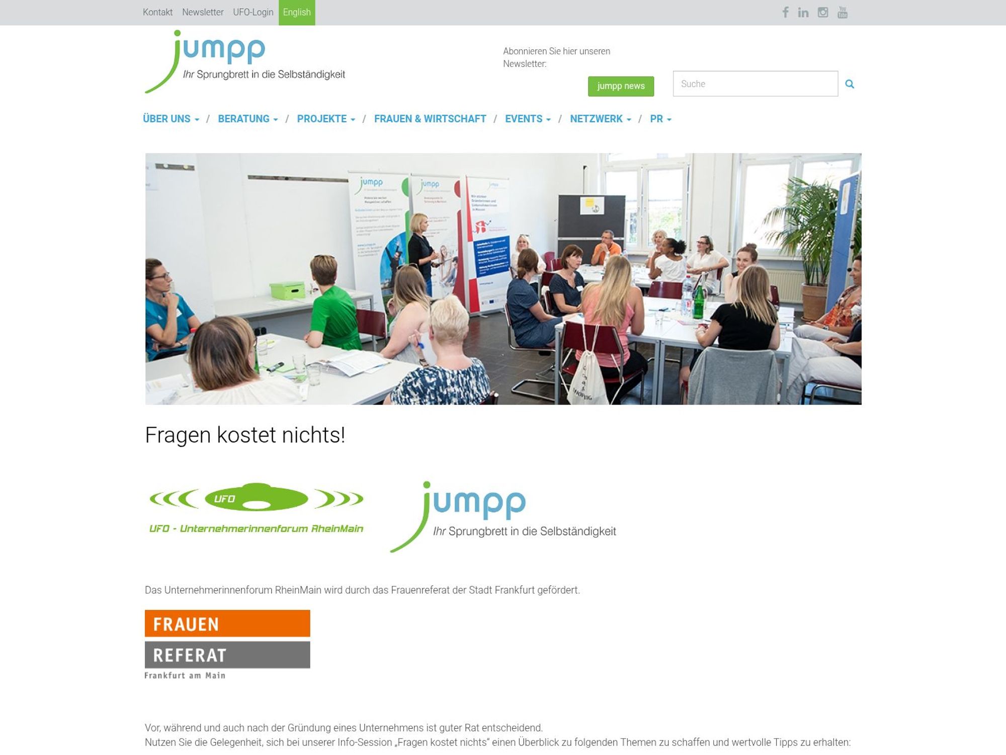 Fragen kostet nichts! website
