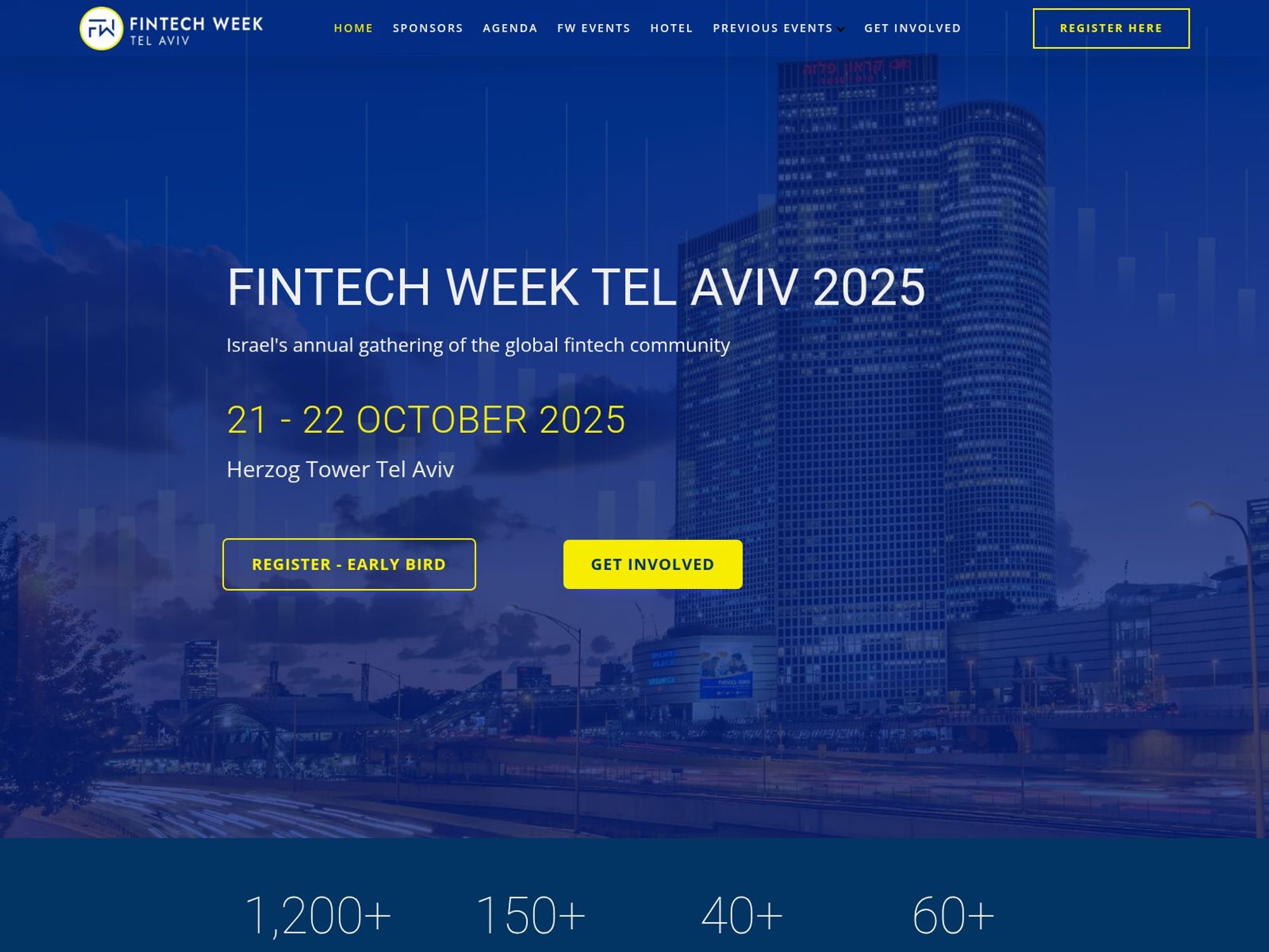 Fintech Week Tel Aviv 2025 website