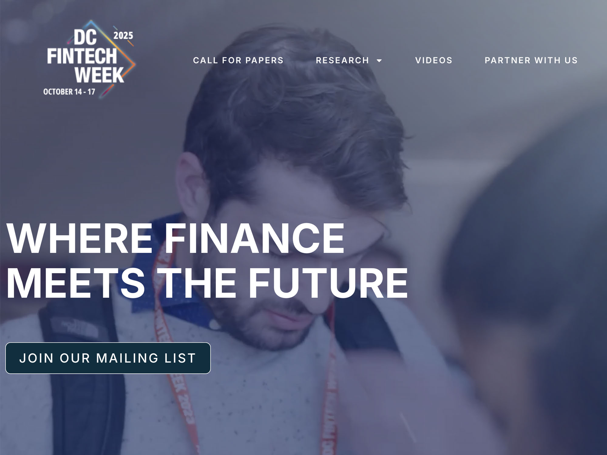 DC Fintech Week 2025 website