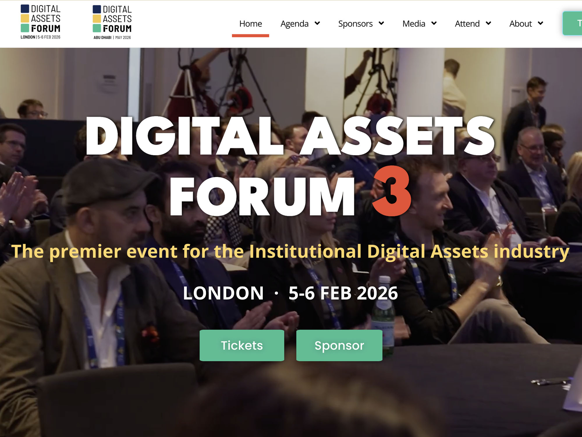 Digital Assets Forum London 2026 website