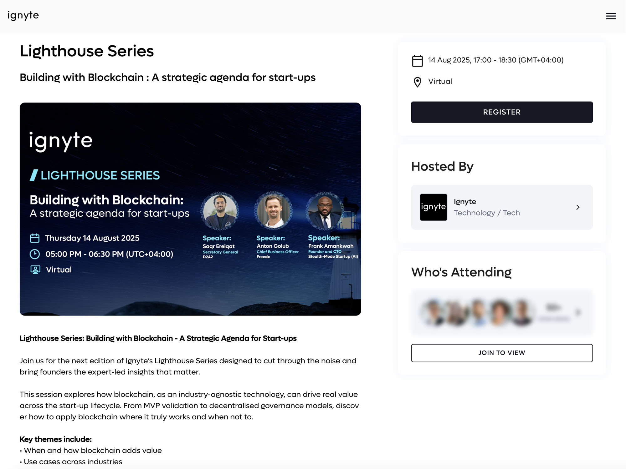 Building with Blockchain: A strategic agenda for start-ups screenshot