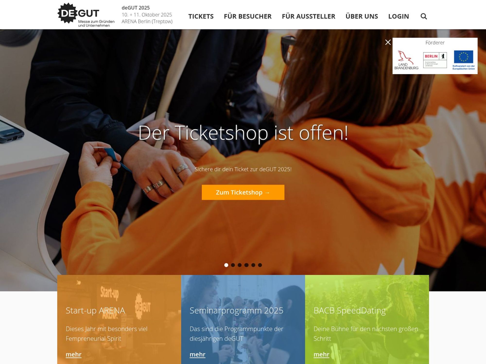 deGUT 2025 website