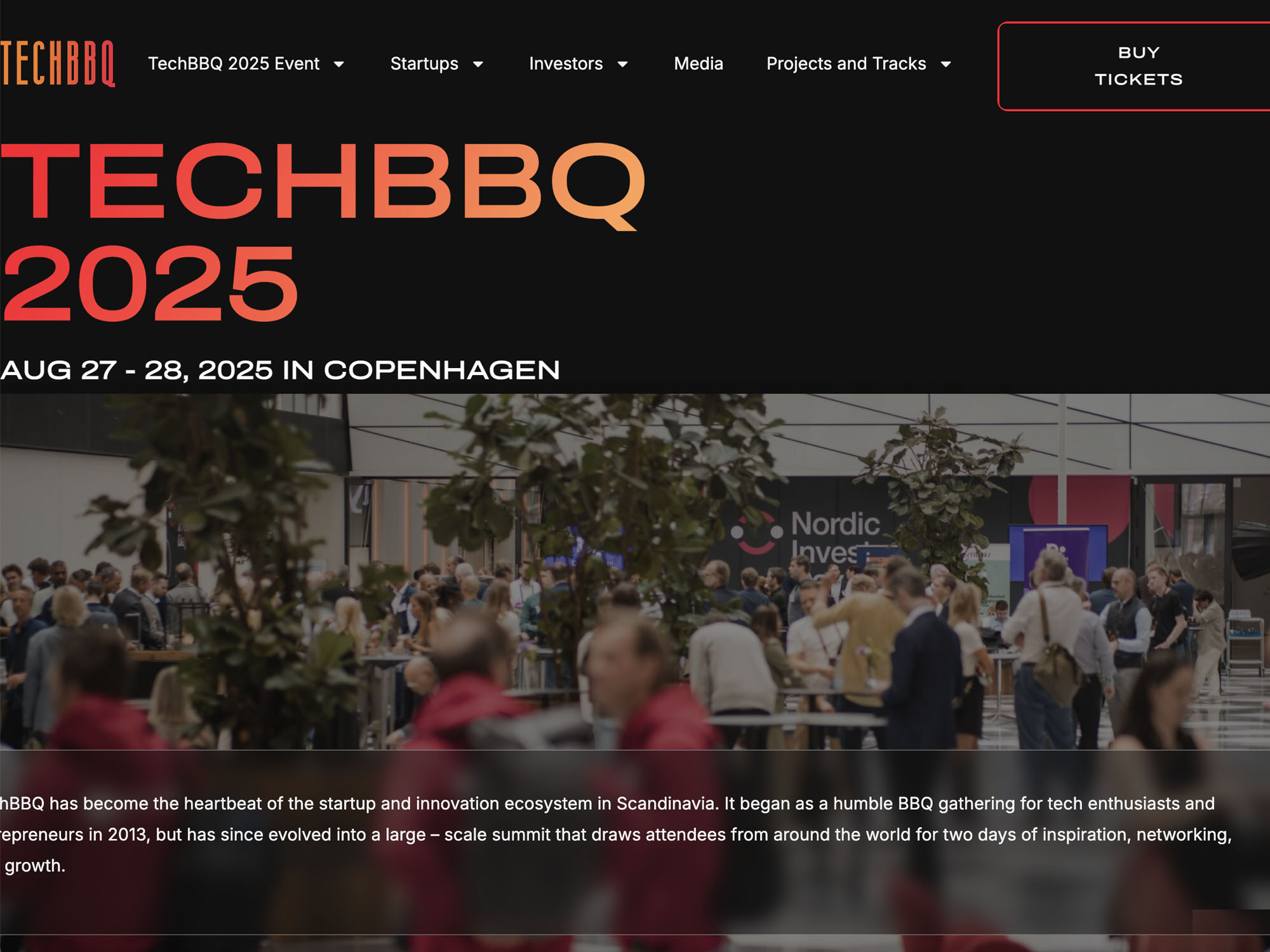 TechBBQ 2025: Build to Matter screenshot