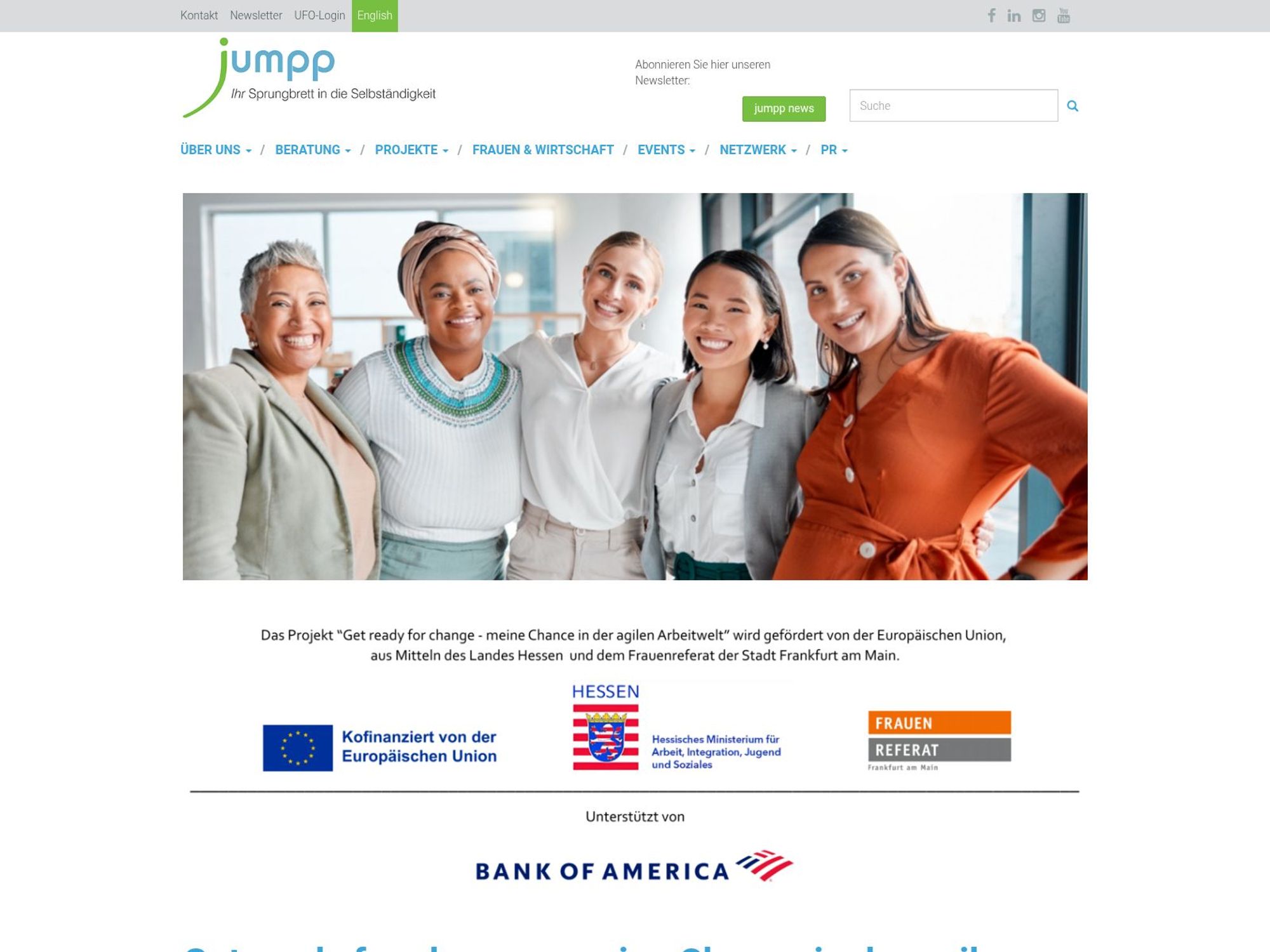 Get ready for change - meine Chance in der agilen Arbeitswelt website