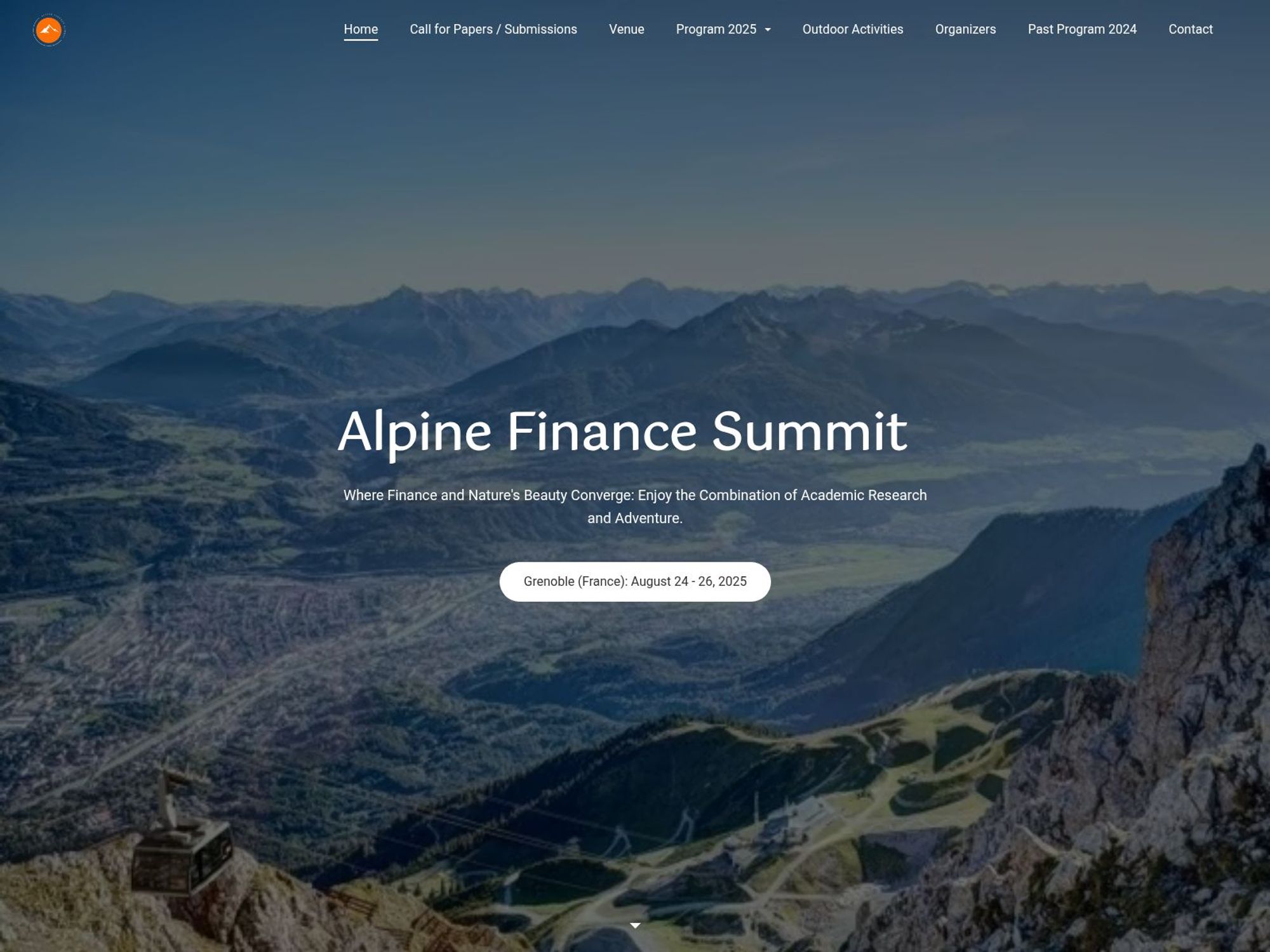 Alpine Finance Summit 2025 screenshot