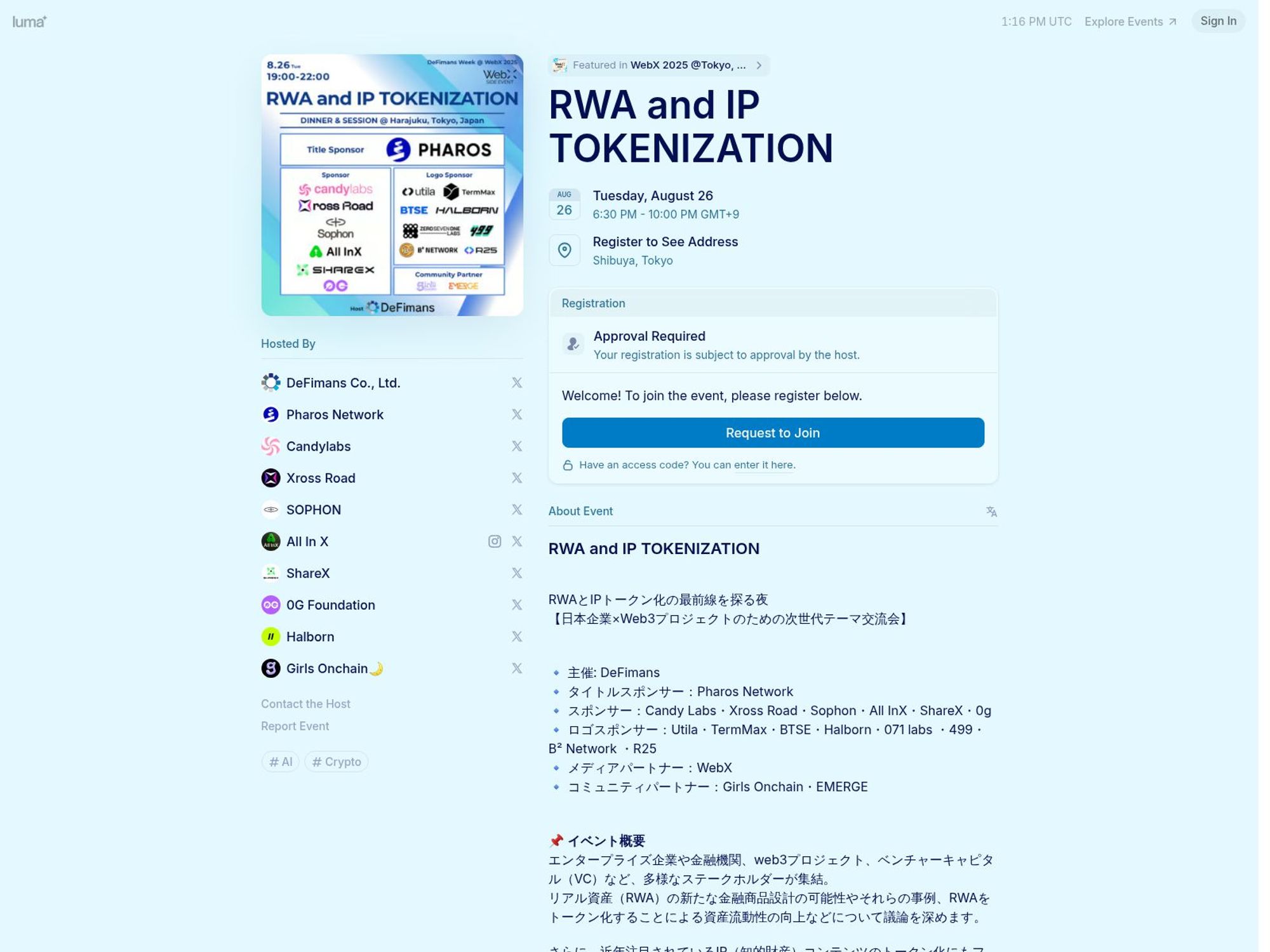 RWA and IP TOKENIZATION screenshot