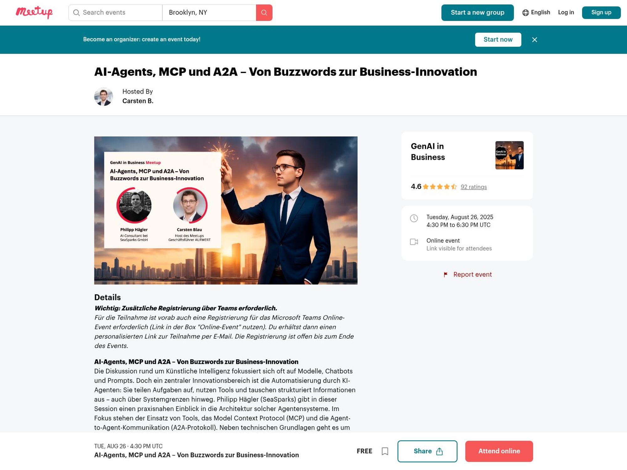 AI-Agents, MCP und A2A – Von Buzzwords zur Business-Innovation screenshot