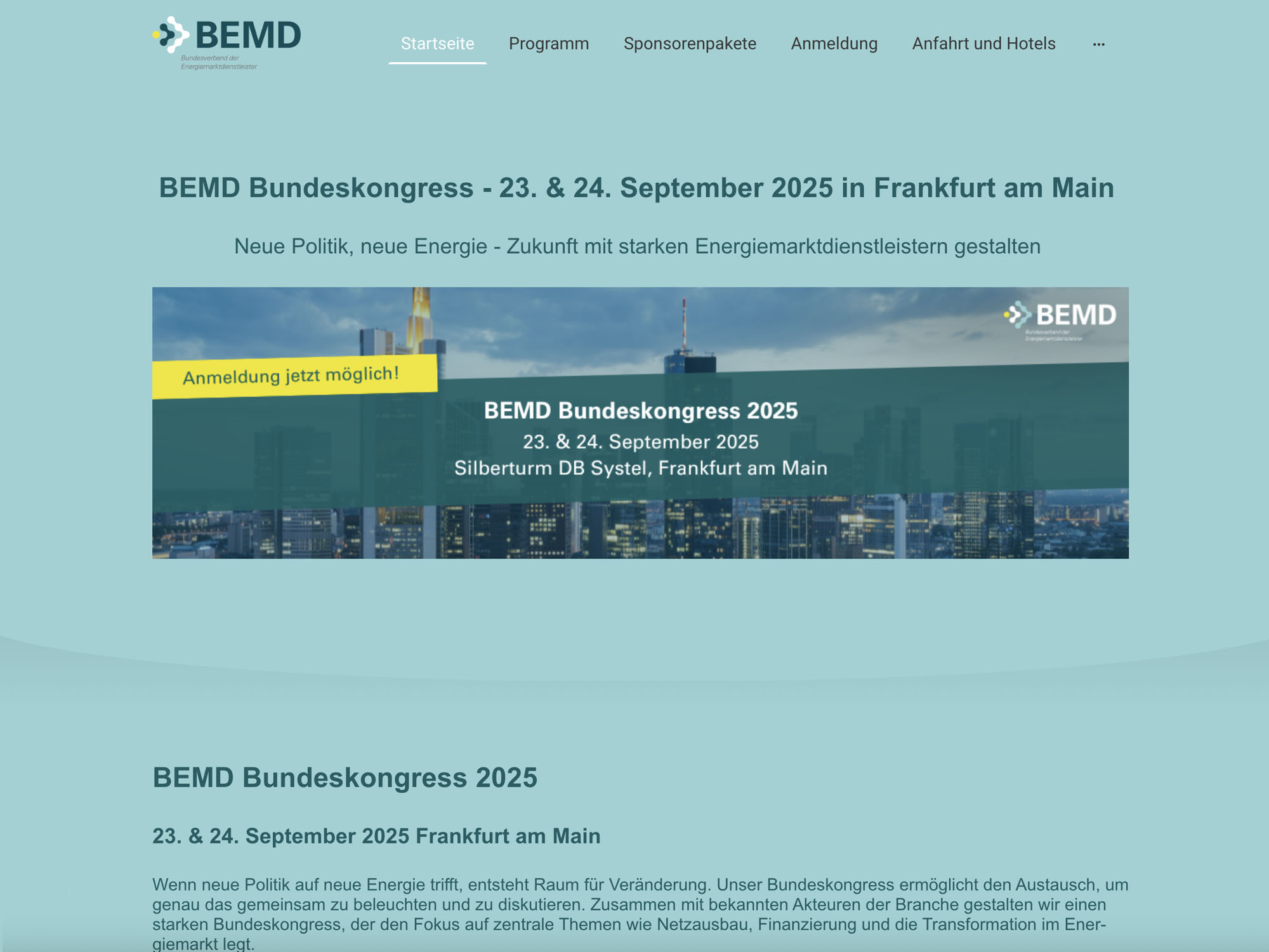 BEMD-Bundeskongress screenshot
