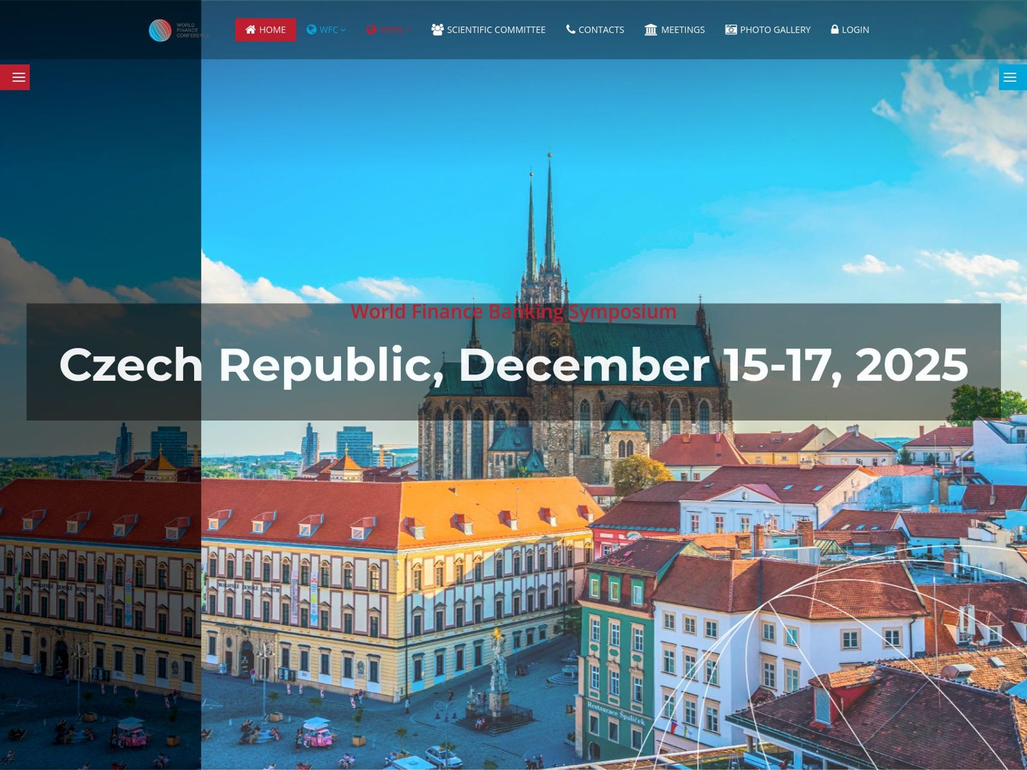 World Finance Banking Symposium website
