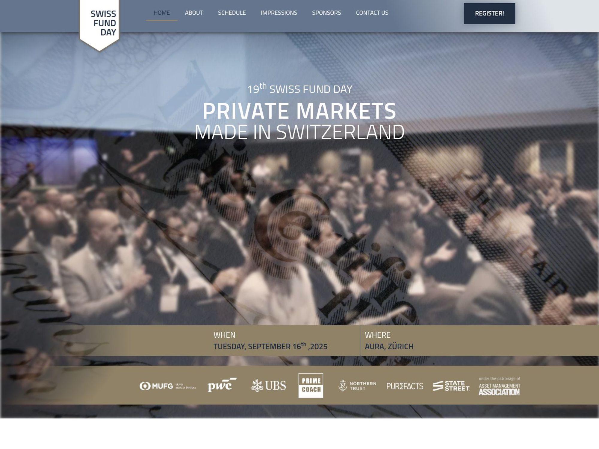 19th SWISS FUND DAY website