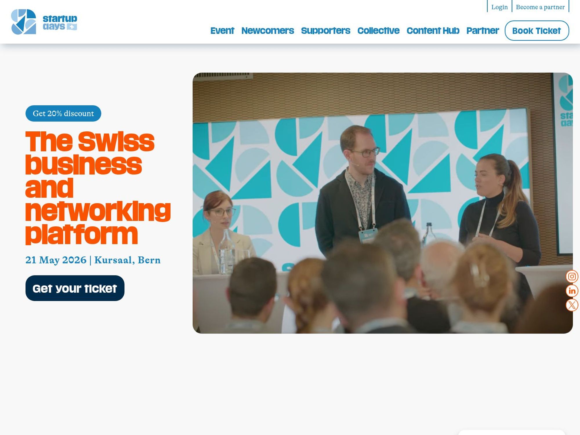 startup days website
