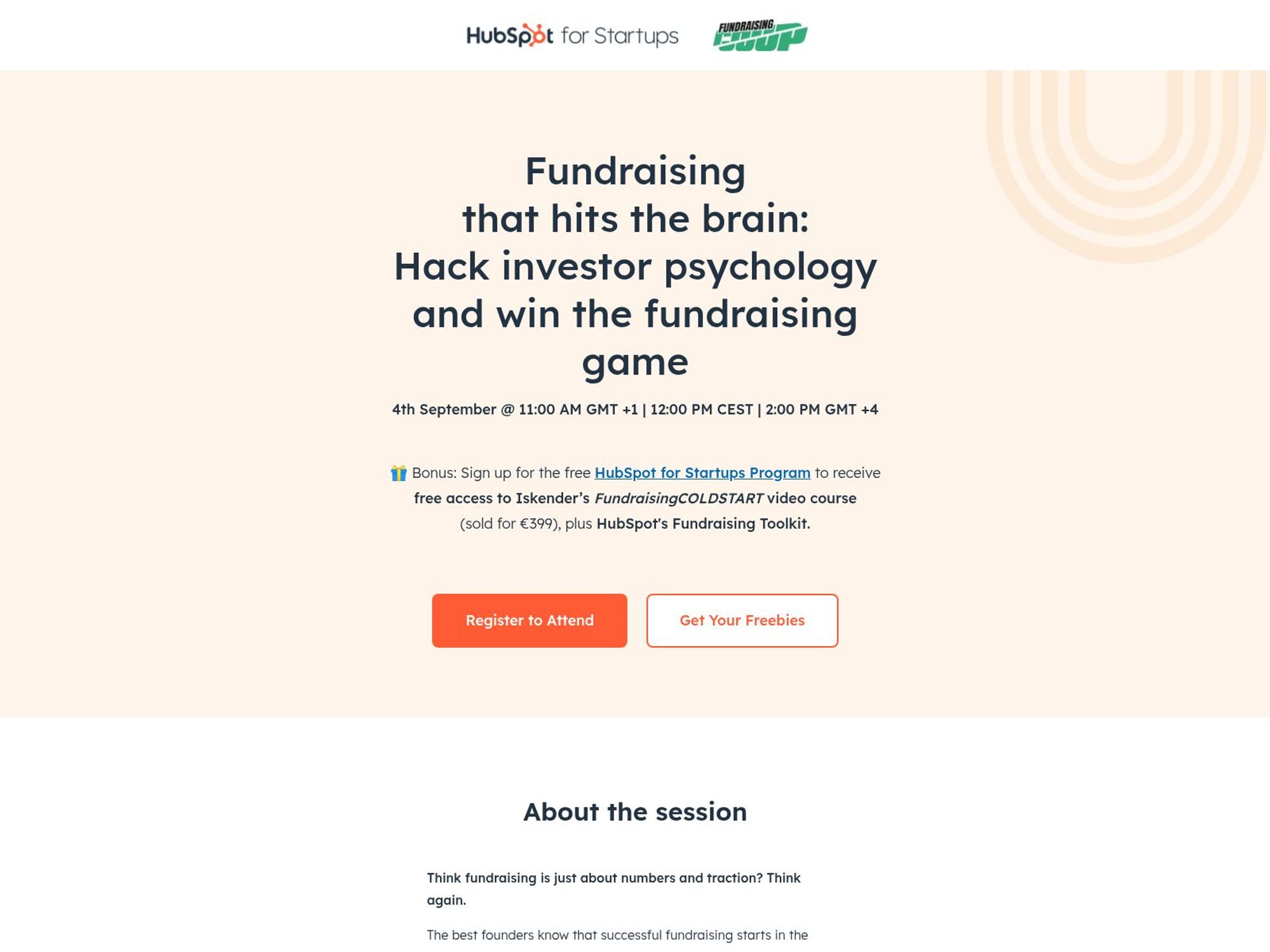 Fundraising that hits the brain: Hack investor psychology and win the fundraising game website