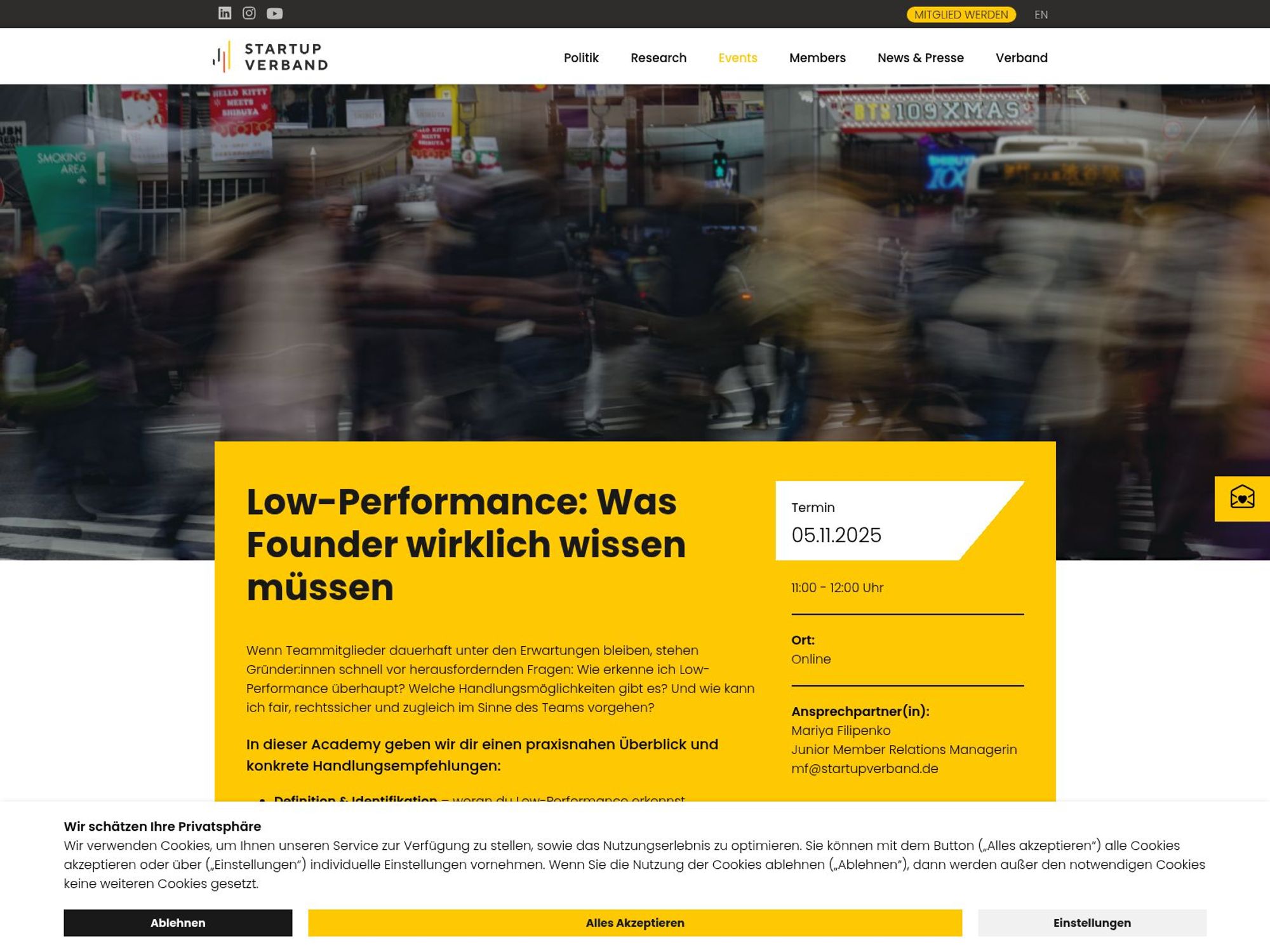 Low-Performance: Was Founder wirklich wissen müssen website