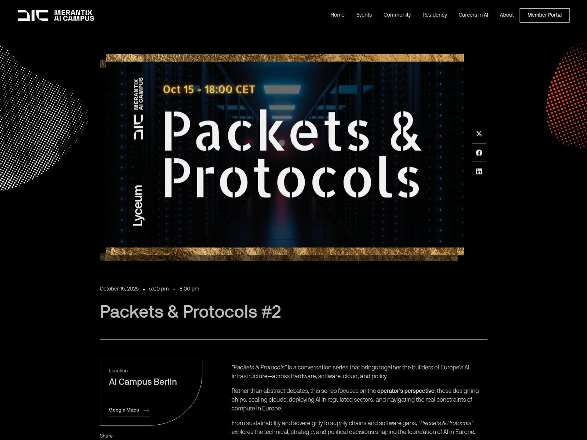 Packets & Protocols #2 website