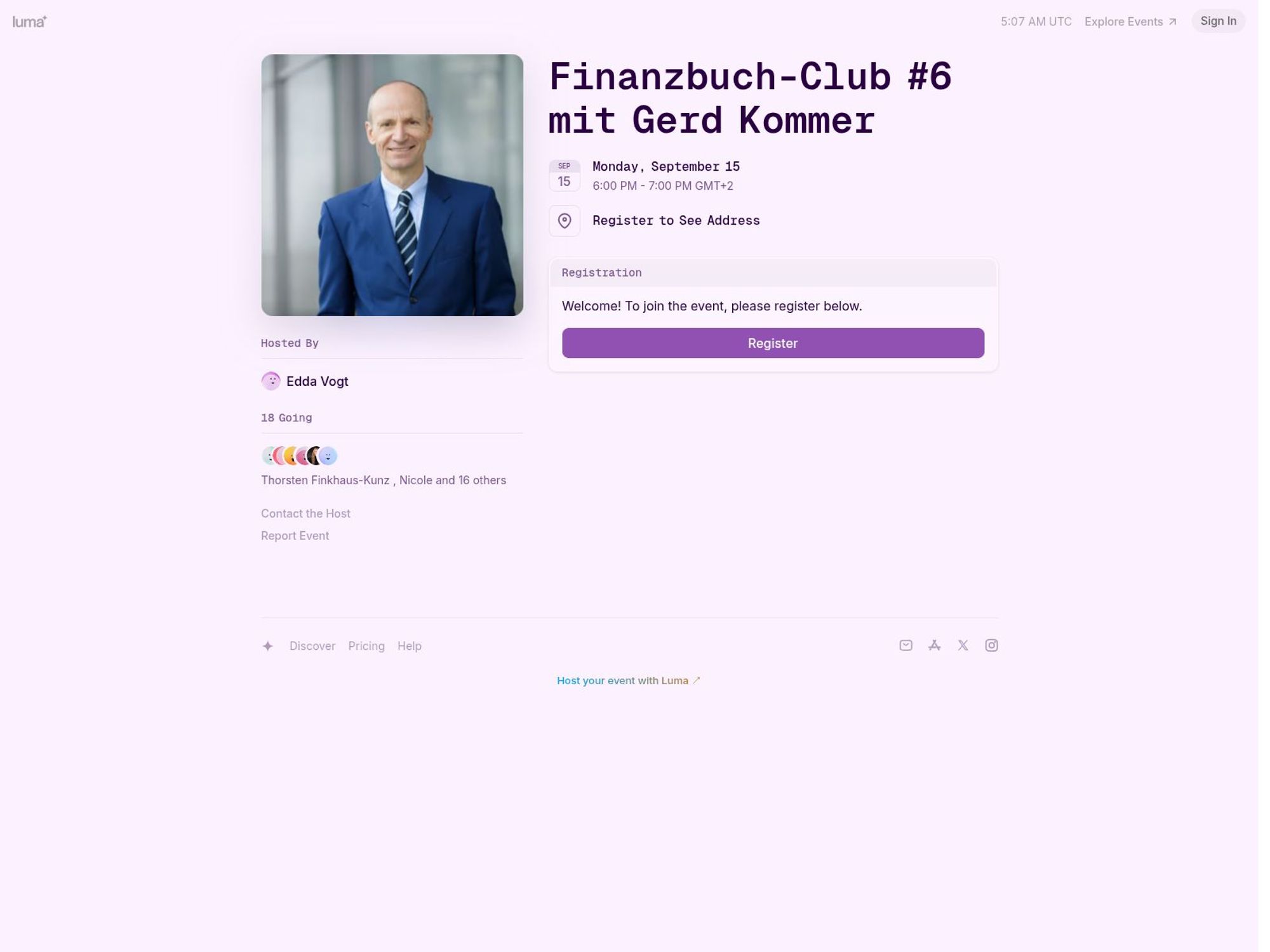 Finanzbuch-Club #6 mit Gerd Kommer screenshot