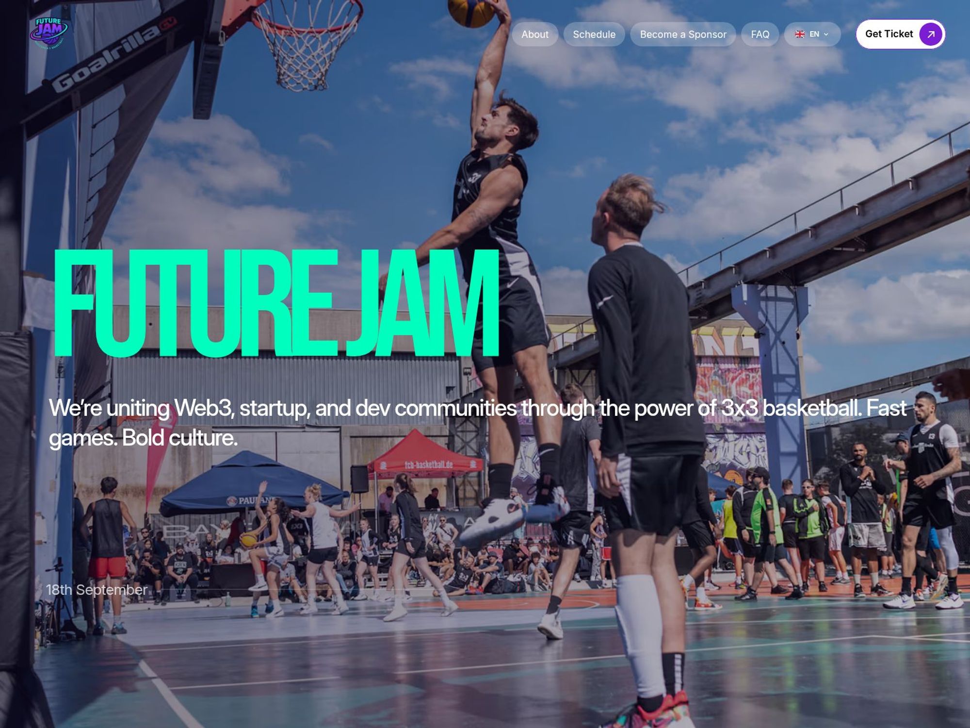 FUTURE JAM website