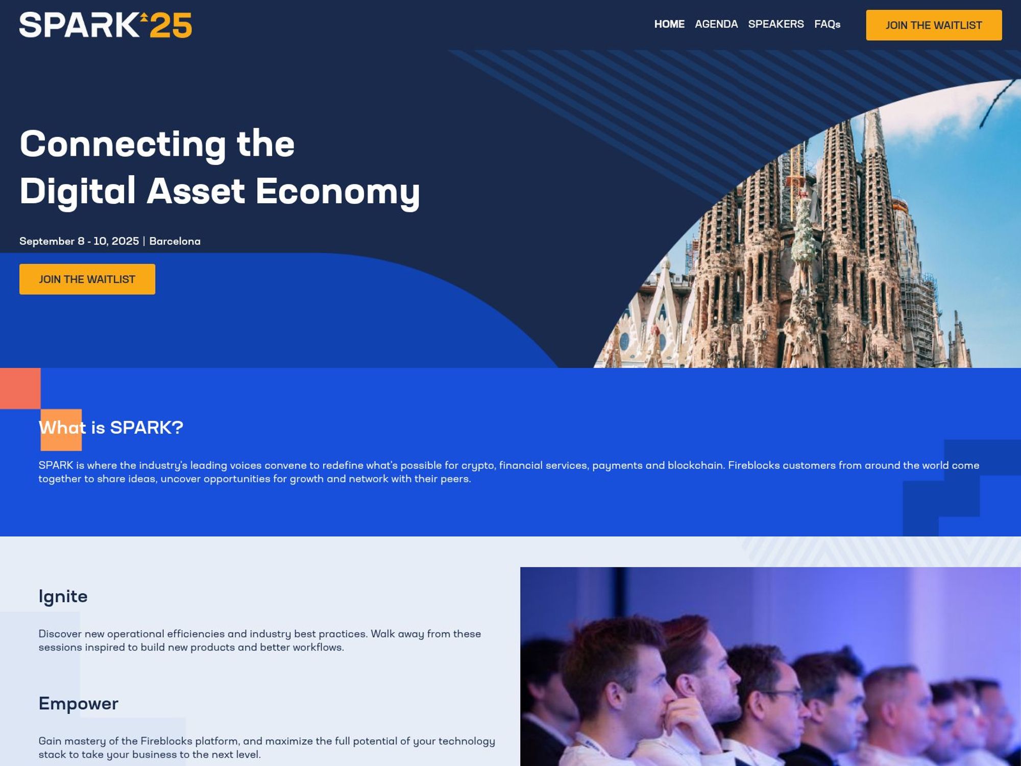 Spark 25 - Fireblocks Customer Conference screenshot